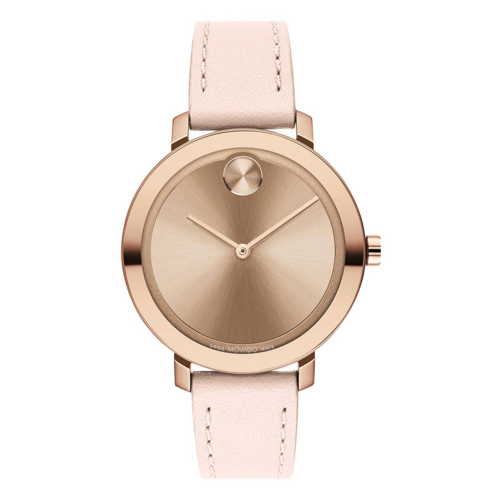 Reloj Movado Mujer Cuero 3600889 Bold 