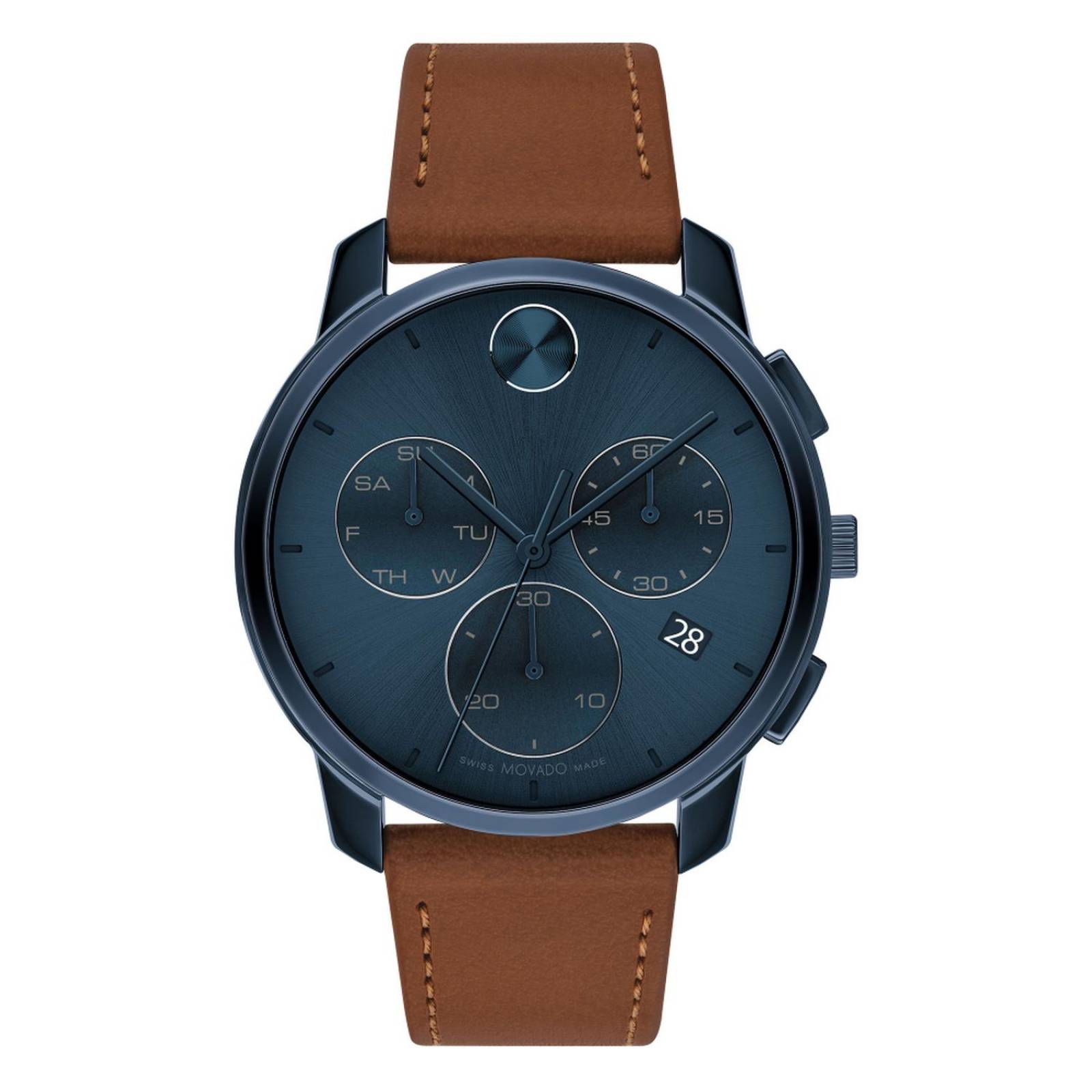 Reloj Movado Hombre Cuero 3600834 Bold 