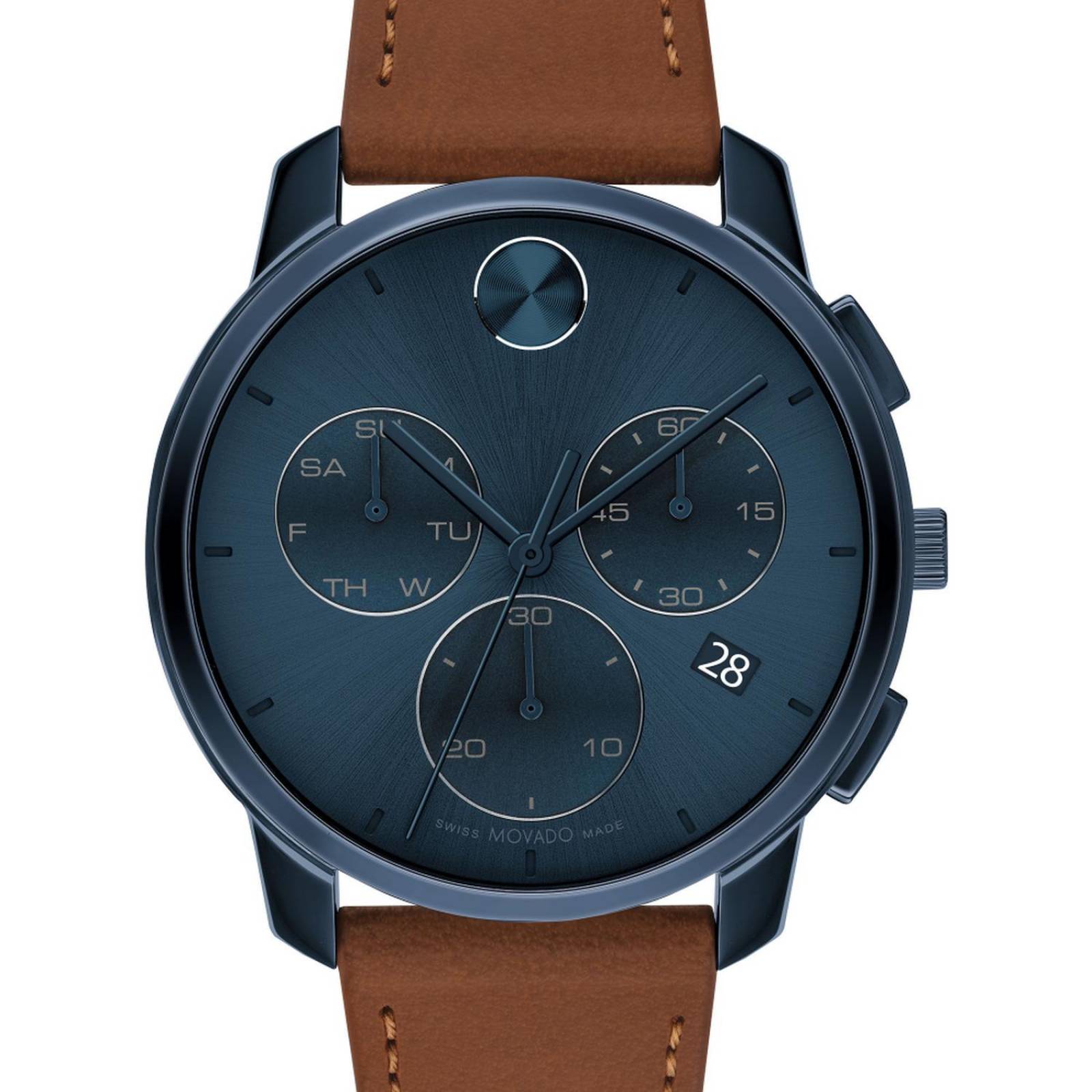 Reloj Movado Hombre Cuero 3600834 Bold 