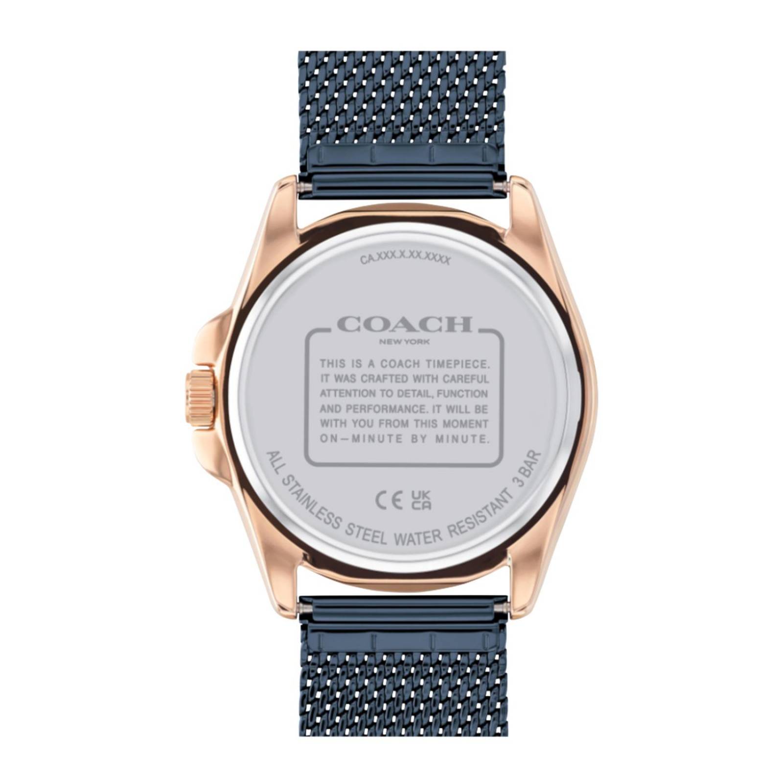 Reloj Coach Hombre Acero inoxidable 14602620 Greyson 