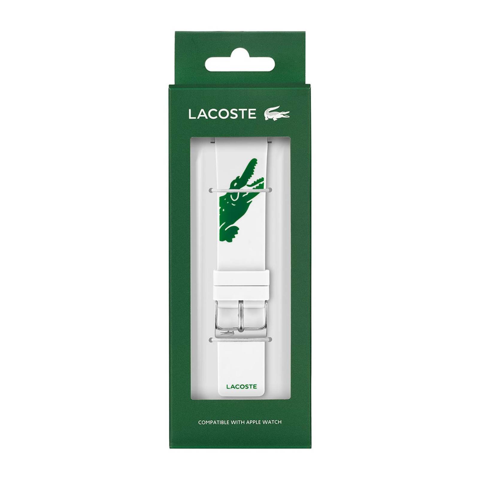 Correa Silicona Lacoste Blanco Apple Watch 2050016 - S007 