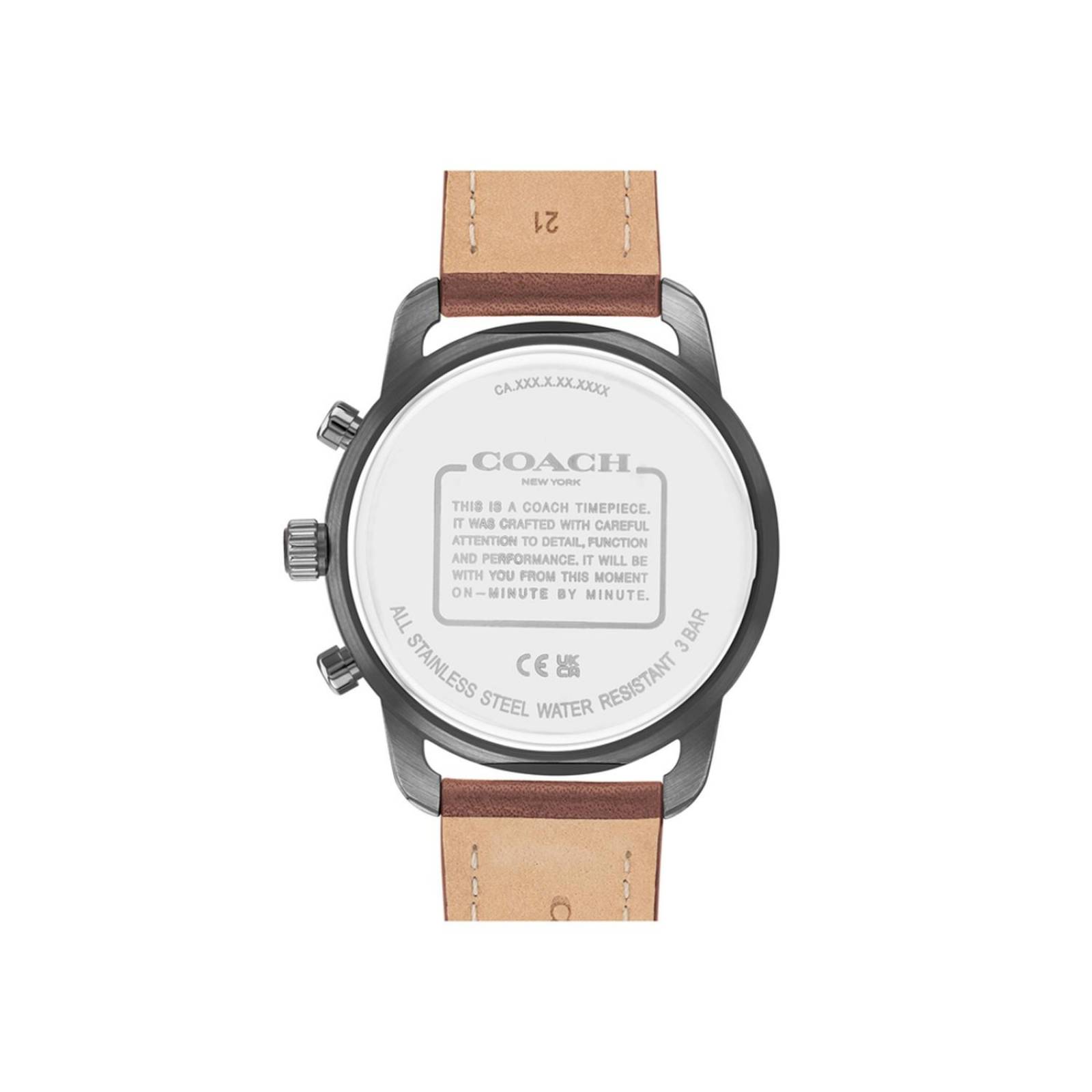 Reloj coach outlet hombre precio