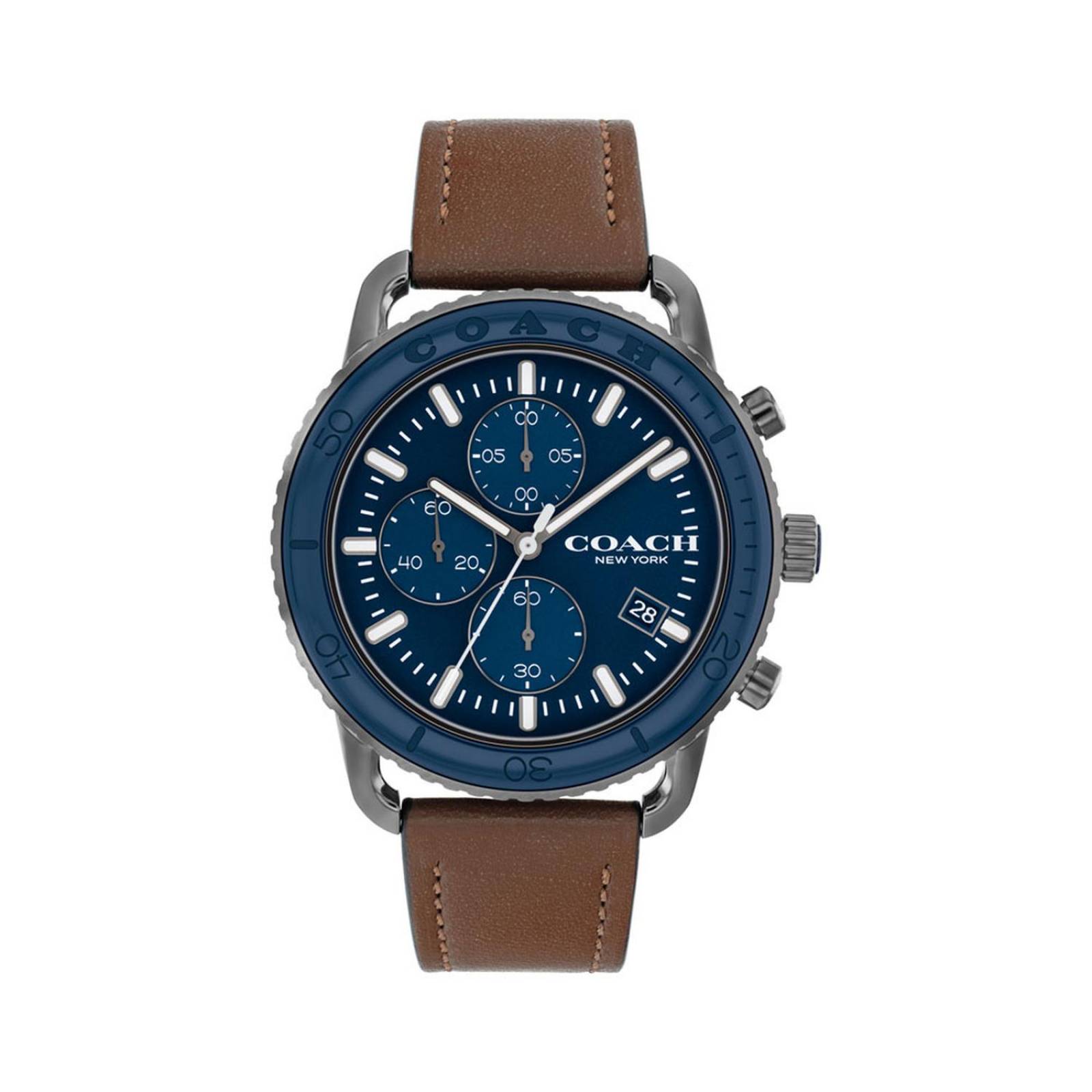 Reloj Coach Hombre Cuero 14602610 Cruiser 