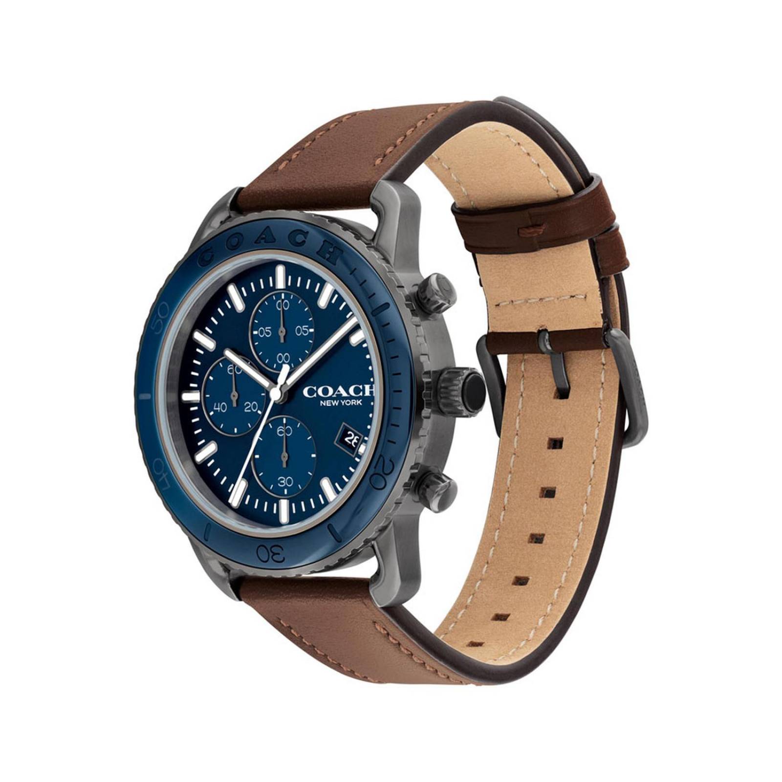 Reloj Coach Hombre Cuero 14602610 Cruiser 