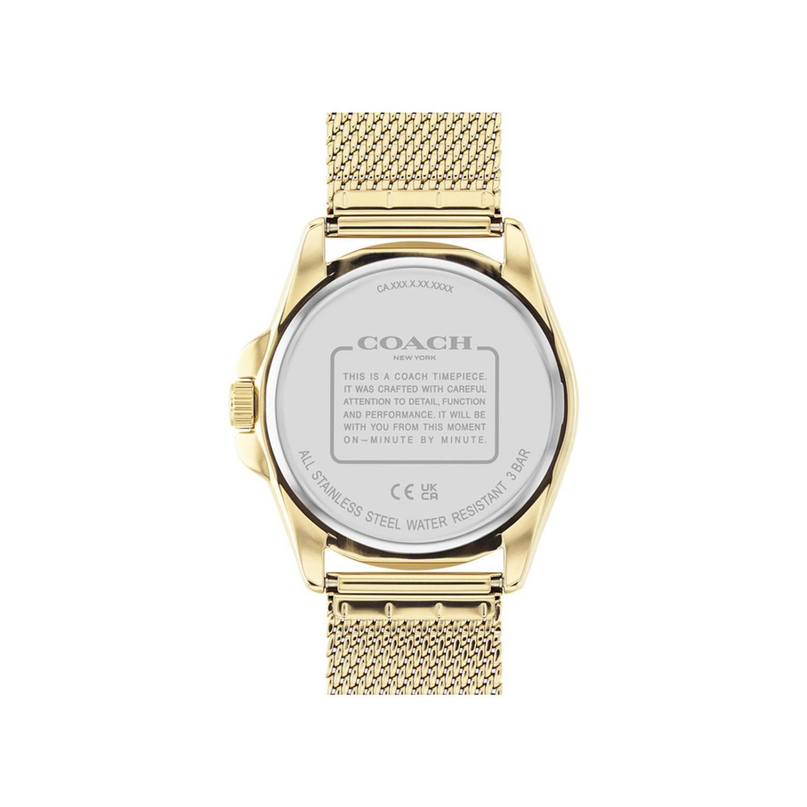 Reloj Coach Hombre Acero inoxidable 14602618 Greyson 