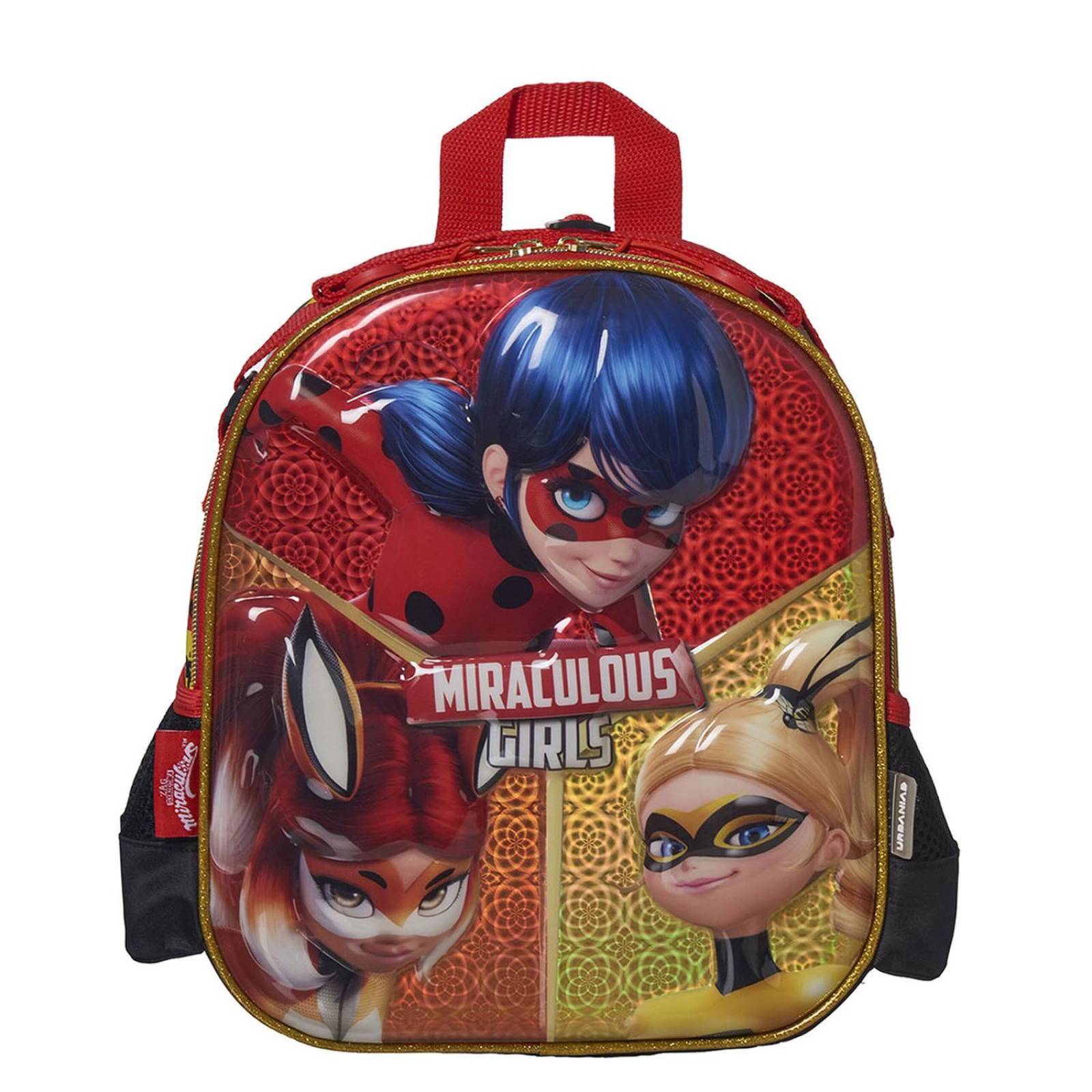 Lonchera 3D Escolar Miraculous Ladybug Urbania LB00119LB 