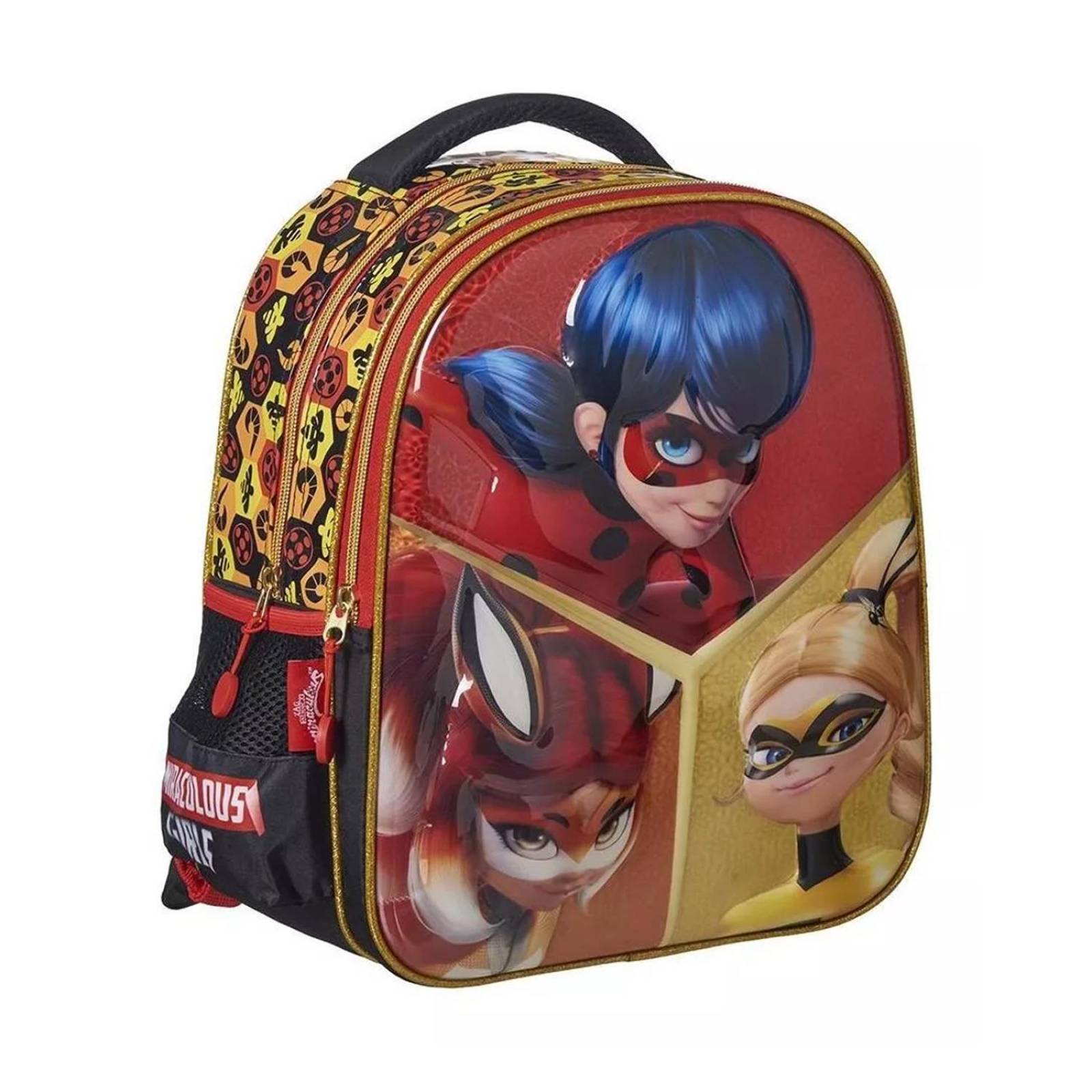 Lonchera 3D Escolar Miraculous Ladybug Urbania LB00119LB 