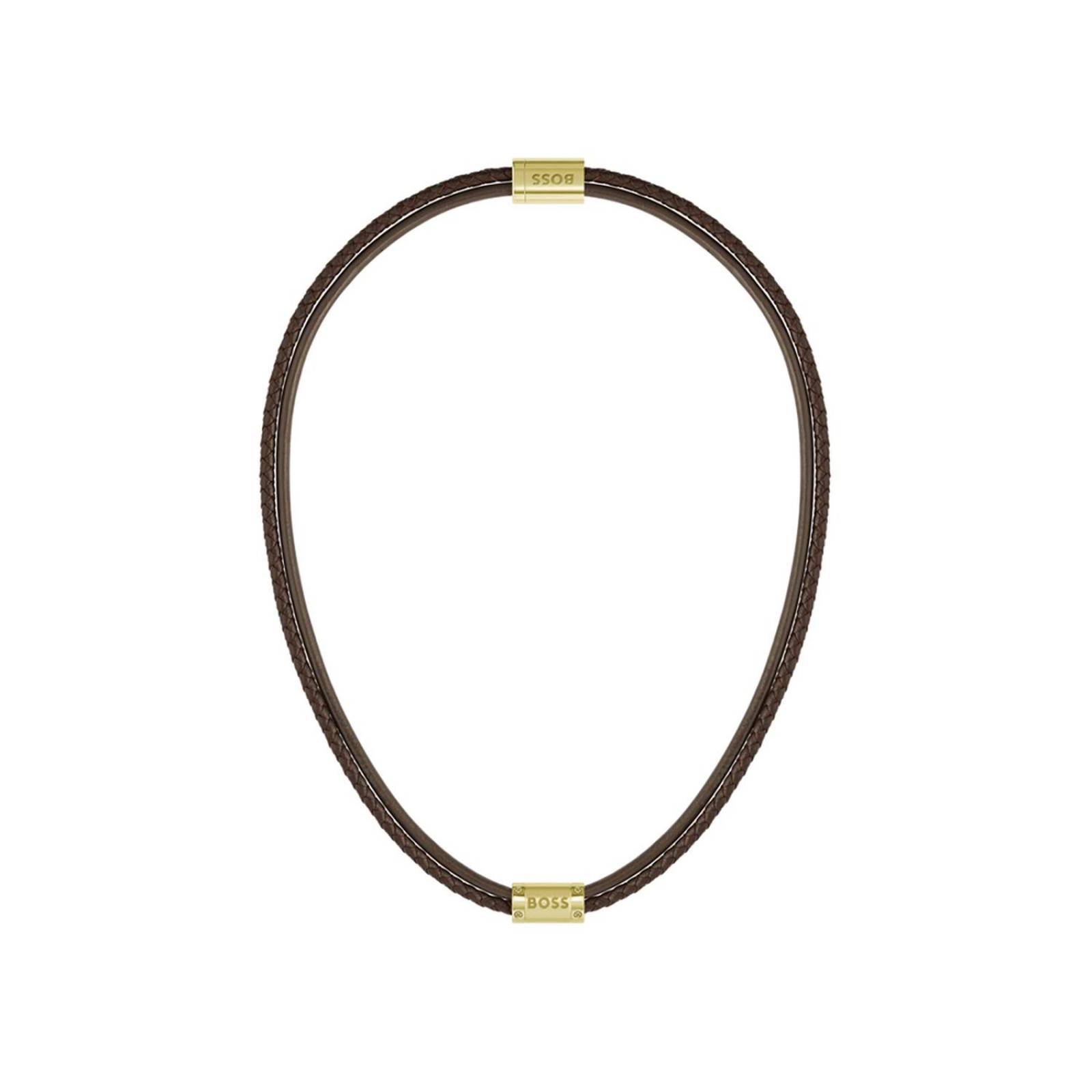 Collar Hugo Boss Galen Acero Inoxidable 1580421 Para Hombre 