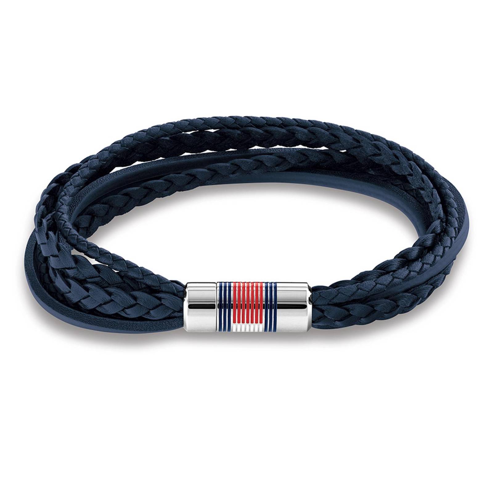 Pulsera Tommy Hilfiger Cuero/Acero Inoxidable 2790427 Hombre 