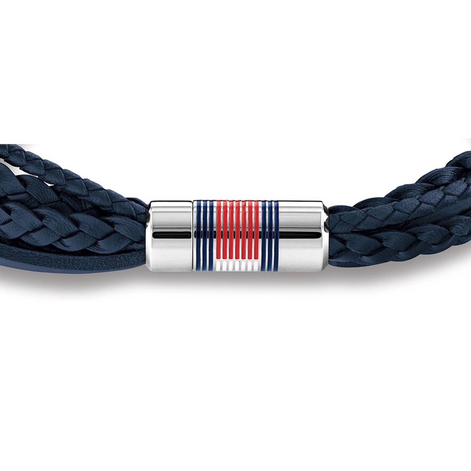 Pulsera Tommy Hilfiger Cuero/Acero Inoxidable 2790427 Hombre 