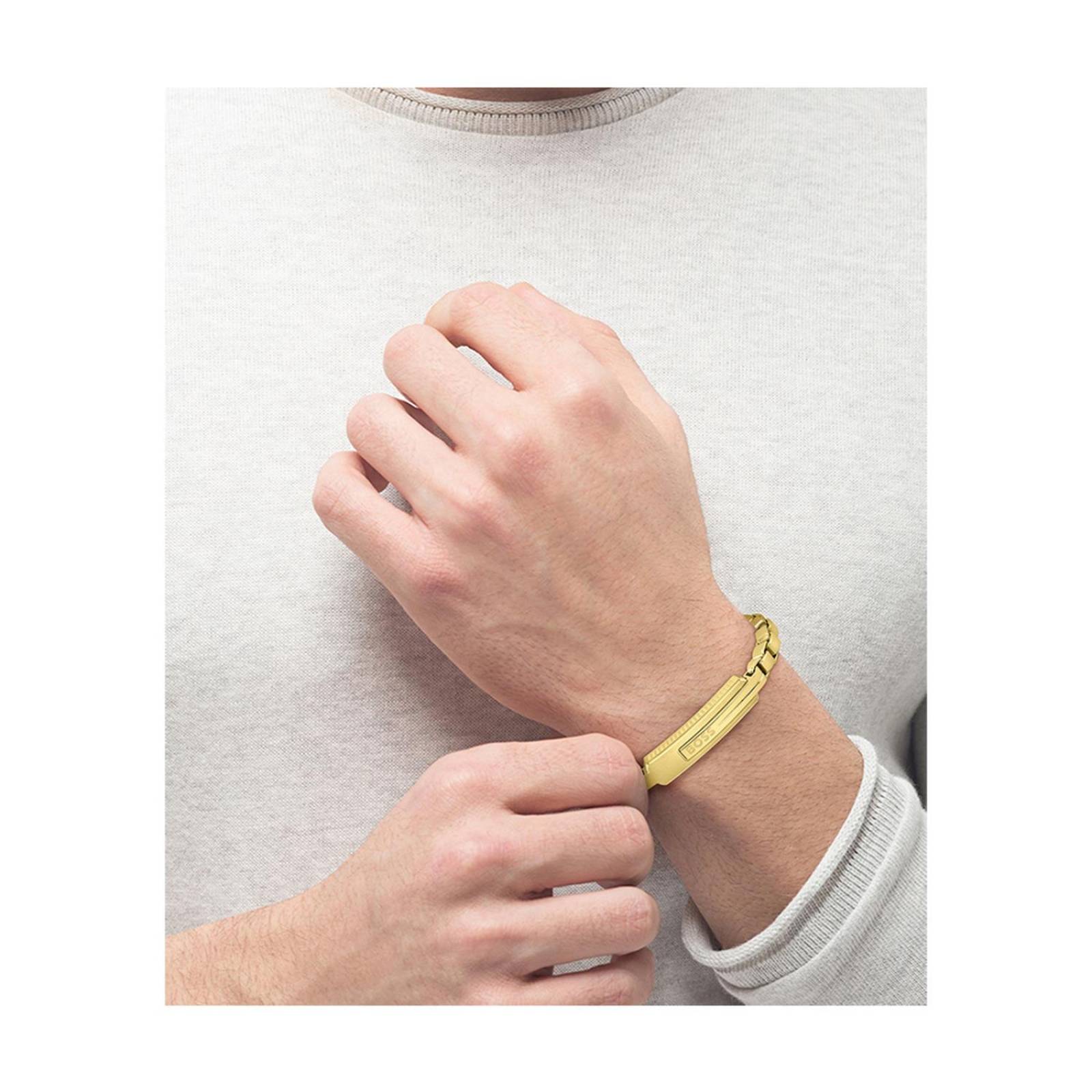 Pulsera Hugo Boss Orlado Acero Inoxidable 1580357M Hombre 