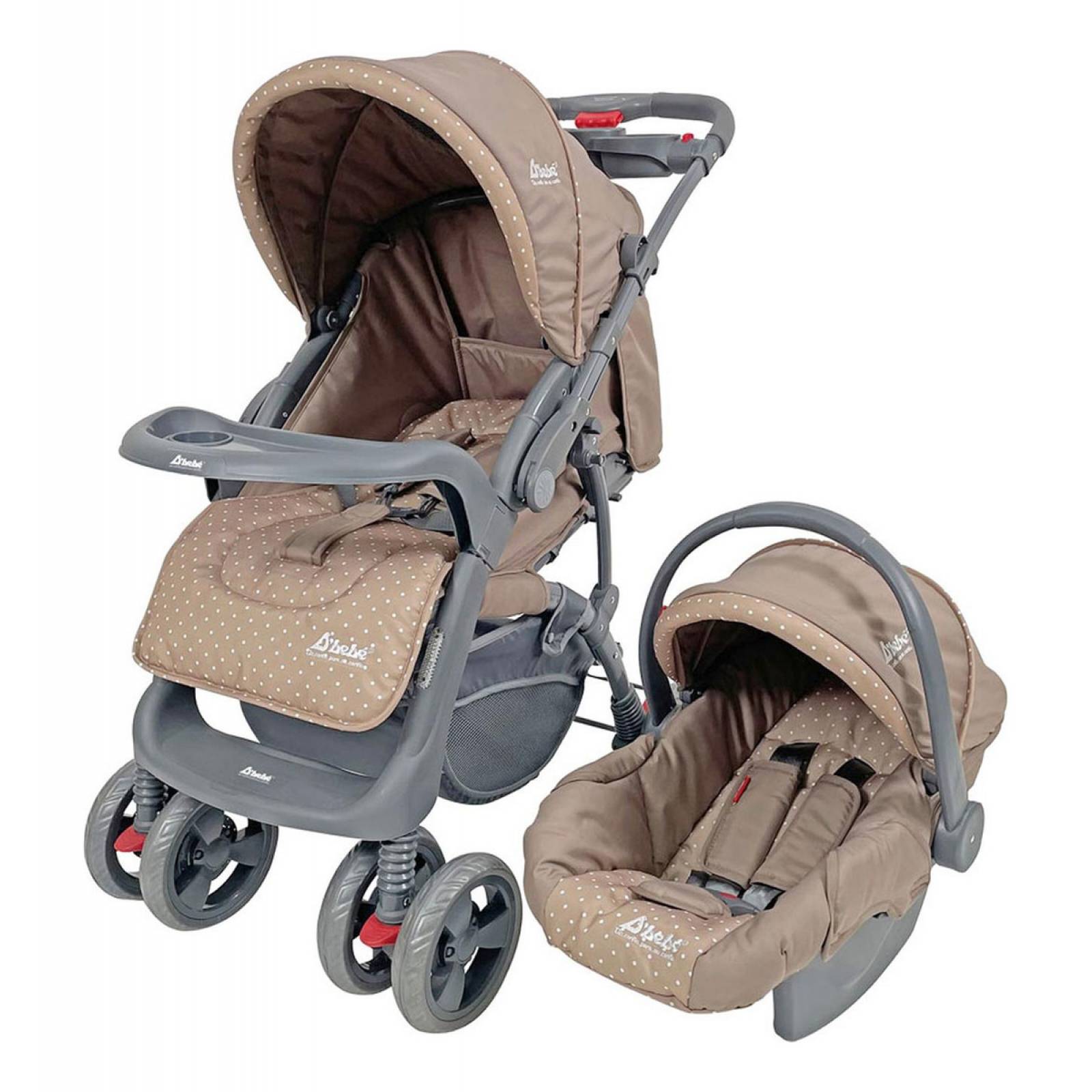 Set Carriola D'bebé Travel System Aventura de 0 a 36 meses