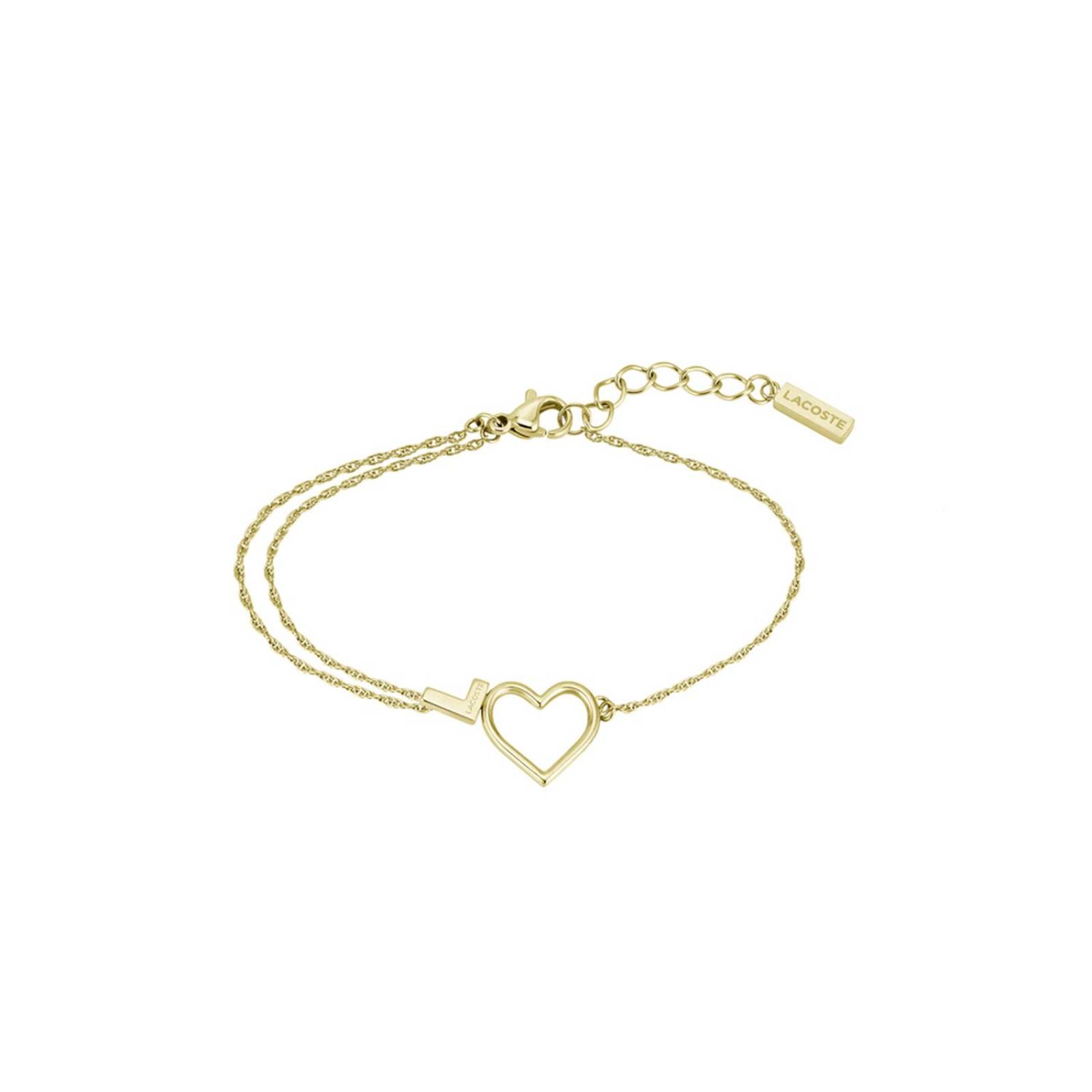 Pulsera Lacoste Volte Dorado para Mujer 