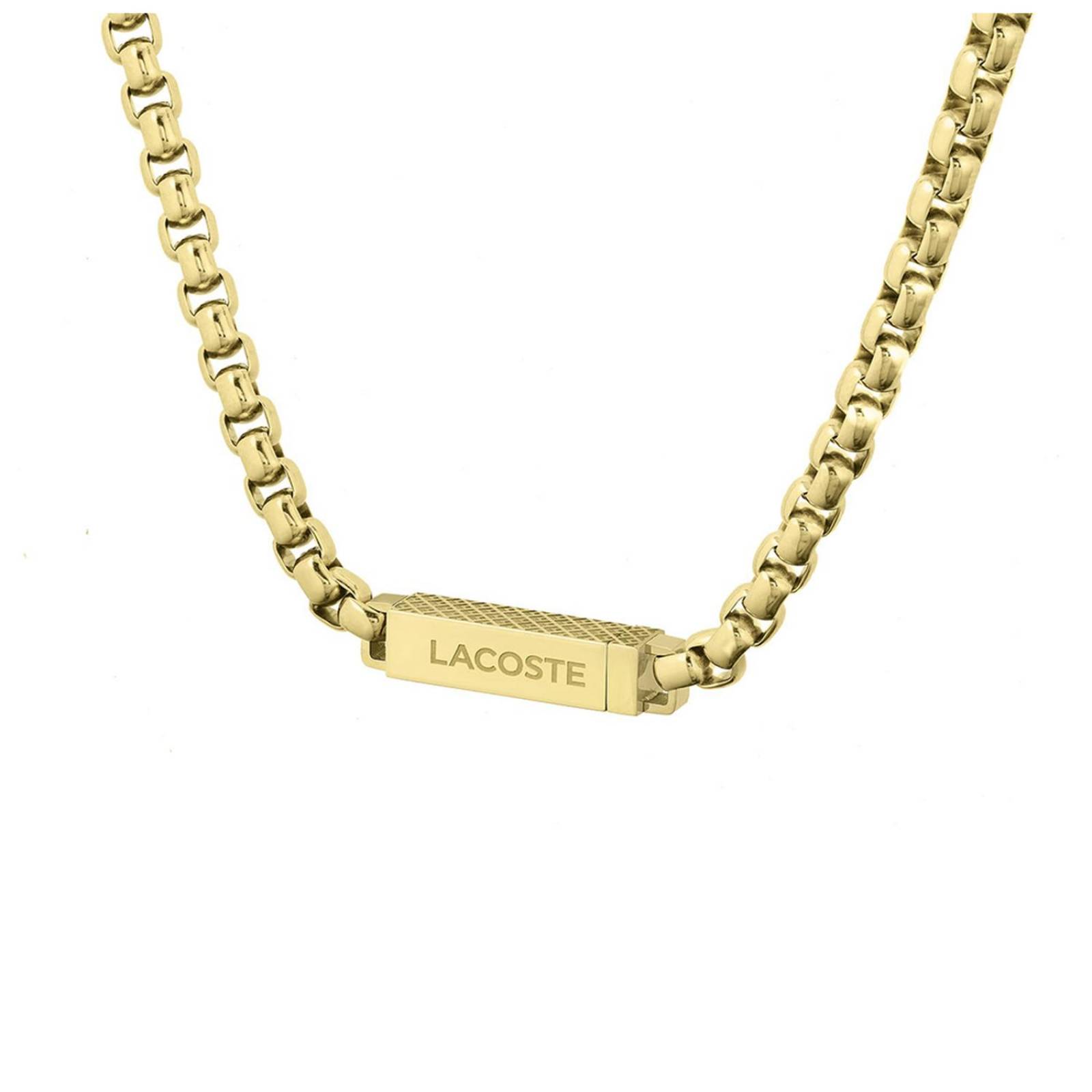 Pulsera Lacoste L'Essentiel Dorado para Hombre 