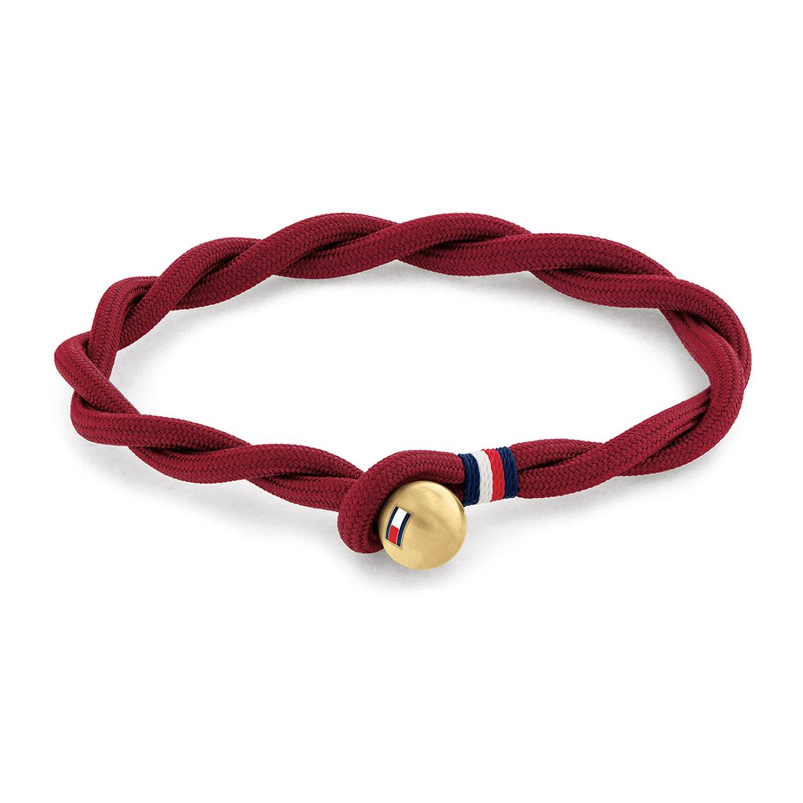 Pulsera Tommy Hilfiger Recycled Nylon Rojo para Hombre 