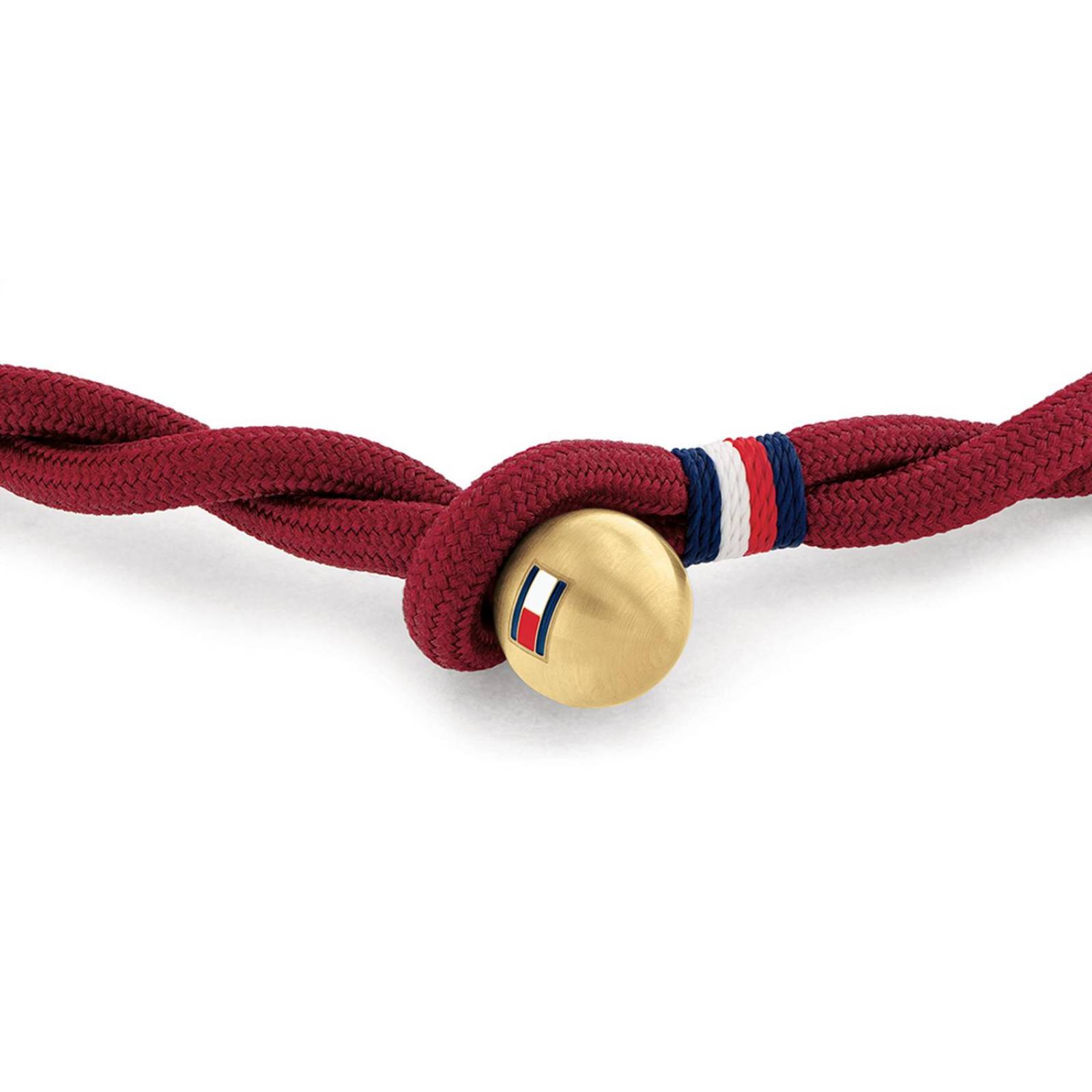 Pulsera Tommy Hilfiger Recycled Nylon Rojo para Hombre 