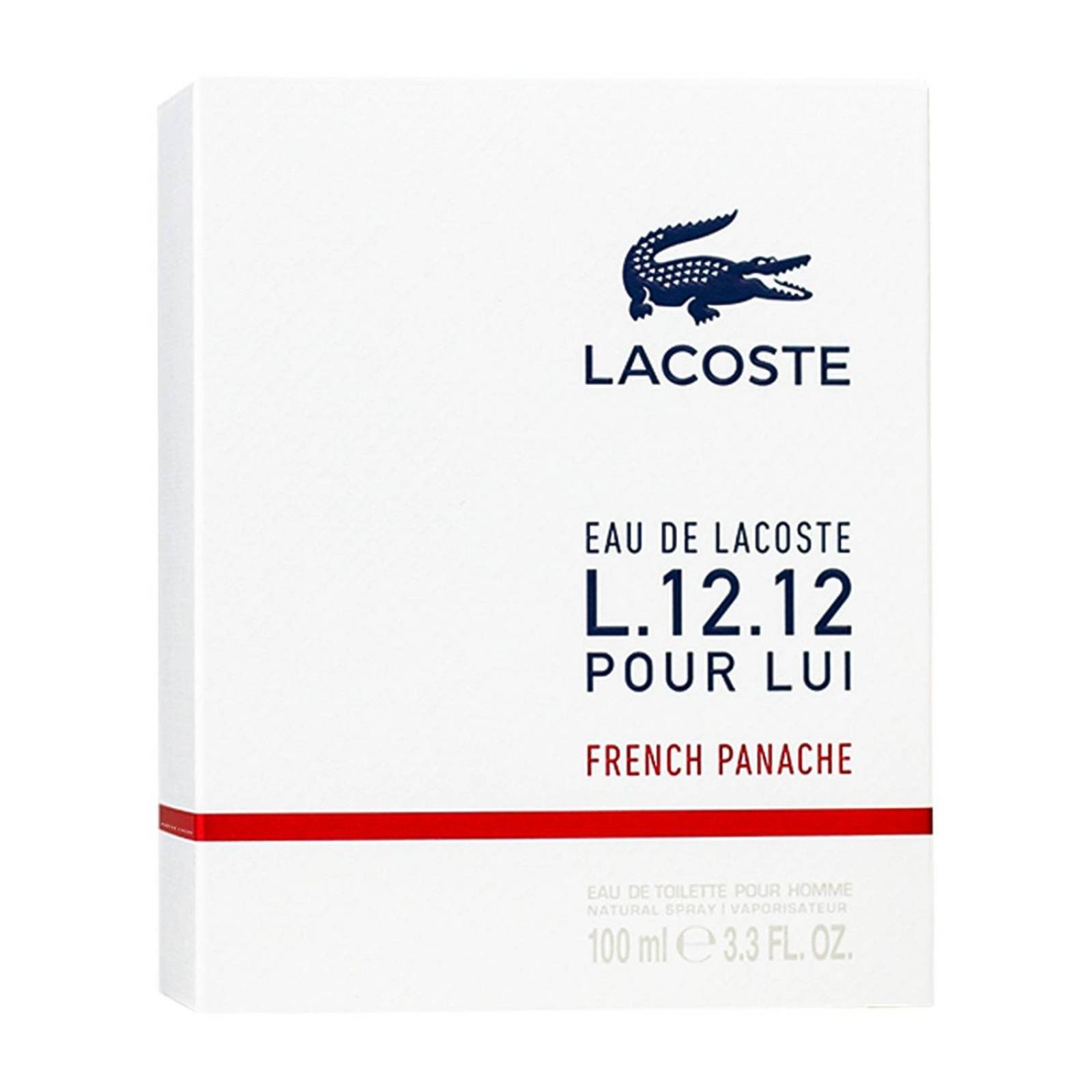 Lacoste L.12.12. French Panache 100ml EDT Para Hombre 