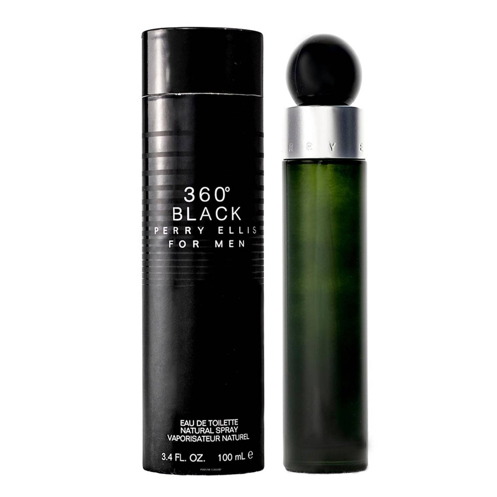 Perry Ellis 360 Black 100ml Eau de Toilette Para Hombre