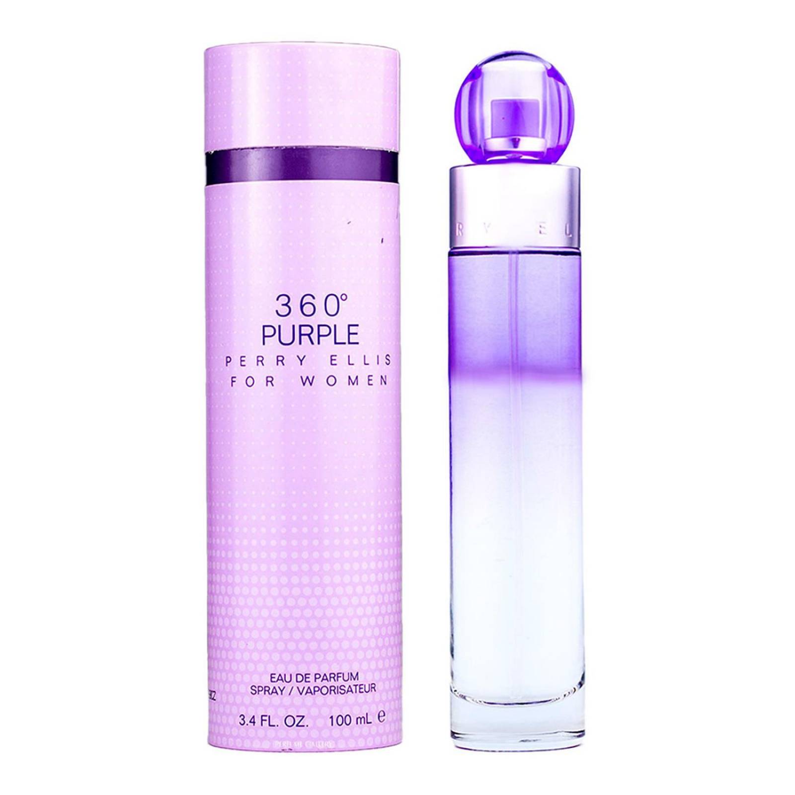 Perry Ellis 360 Purple Woman 100ml Eau de Parfum Para Mujer