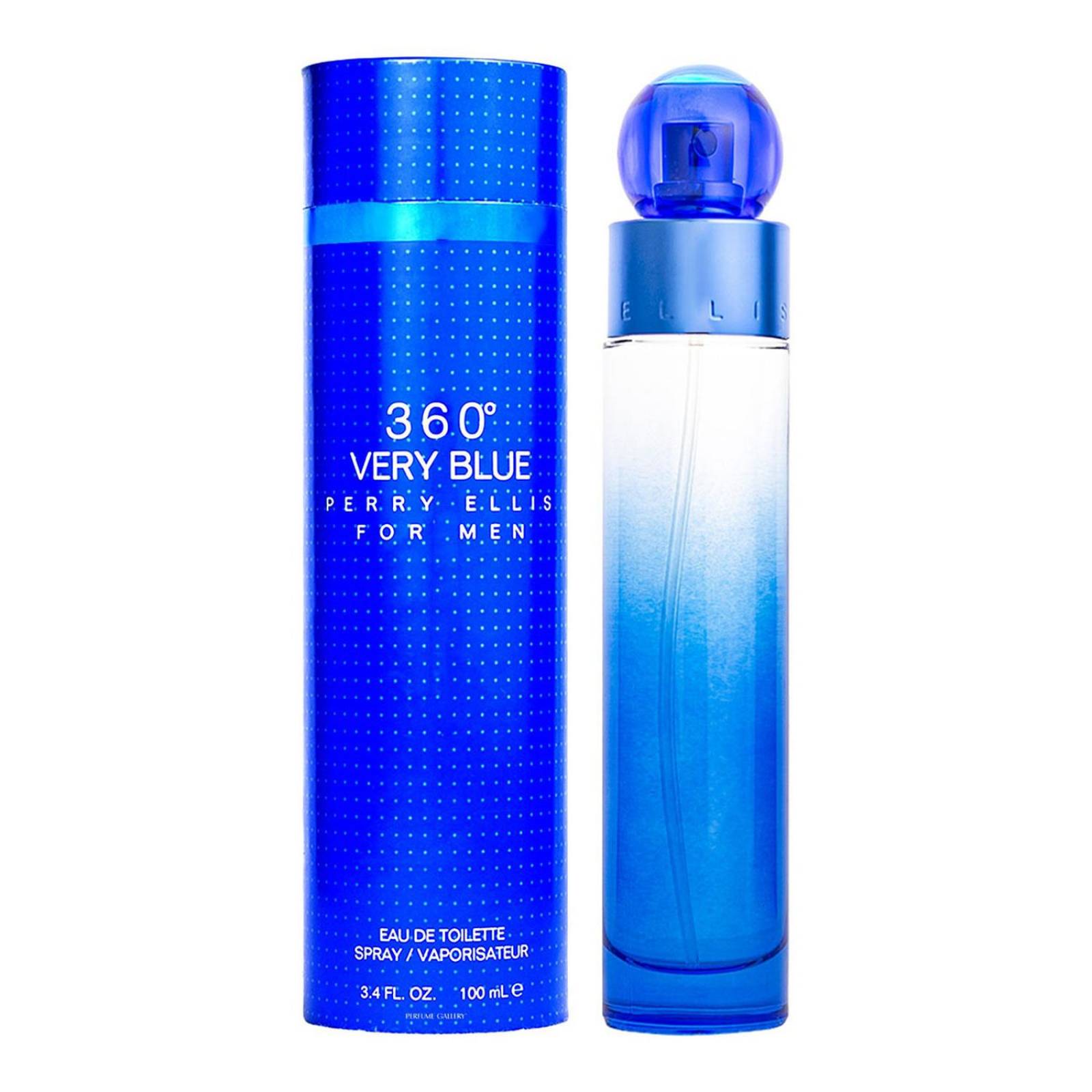 Perry Ellis 360 Very Blue Men 100ml Eau de Toilette Hombre 
