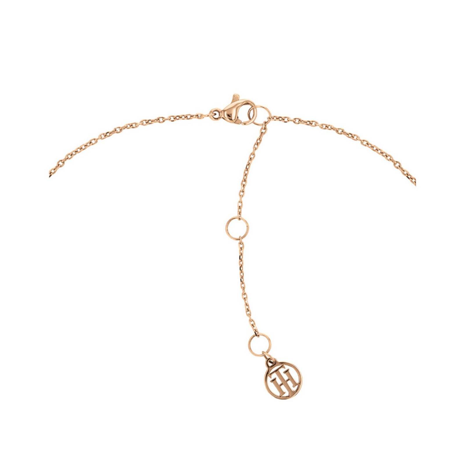 Collar Tommy Hilfiger Crystal Dorado para Mujer 