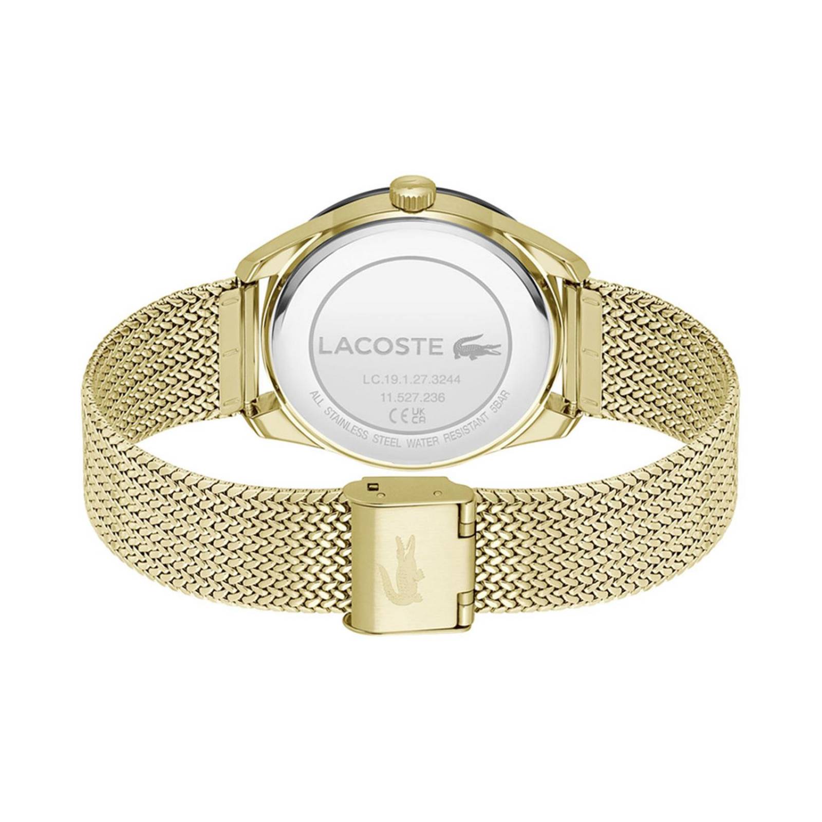 Reloj Lacoste Hombre Acero Chapado Oro 2011295 Everett 