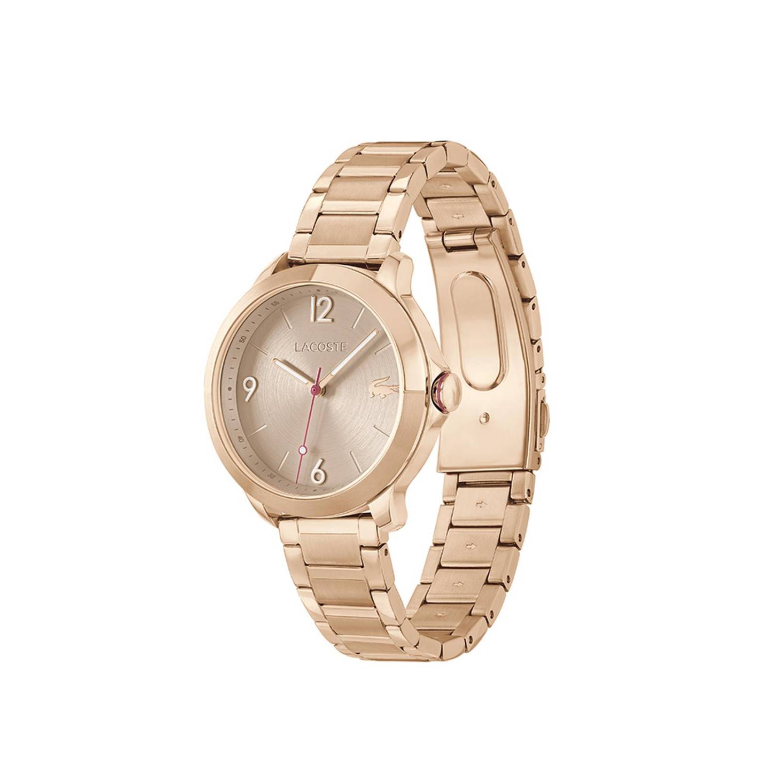 Reloj Lacoste Mujer Acero Baño Oro Rosa 2001332 Moonball