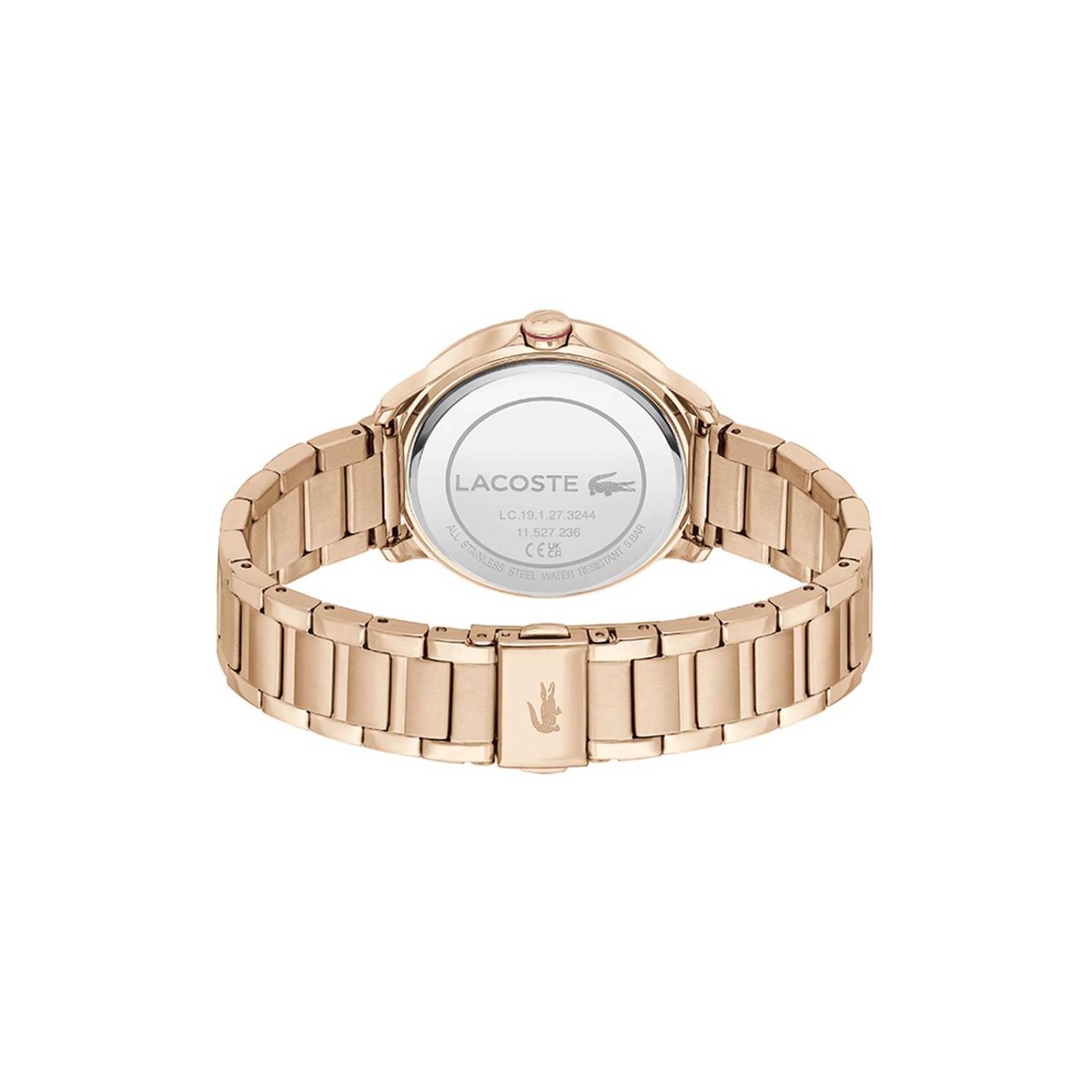 Reloj Lacoste Mujer Acero Baño Oro Rosa 2001332 Moonball