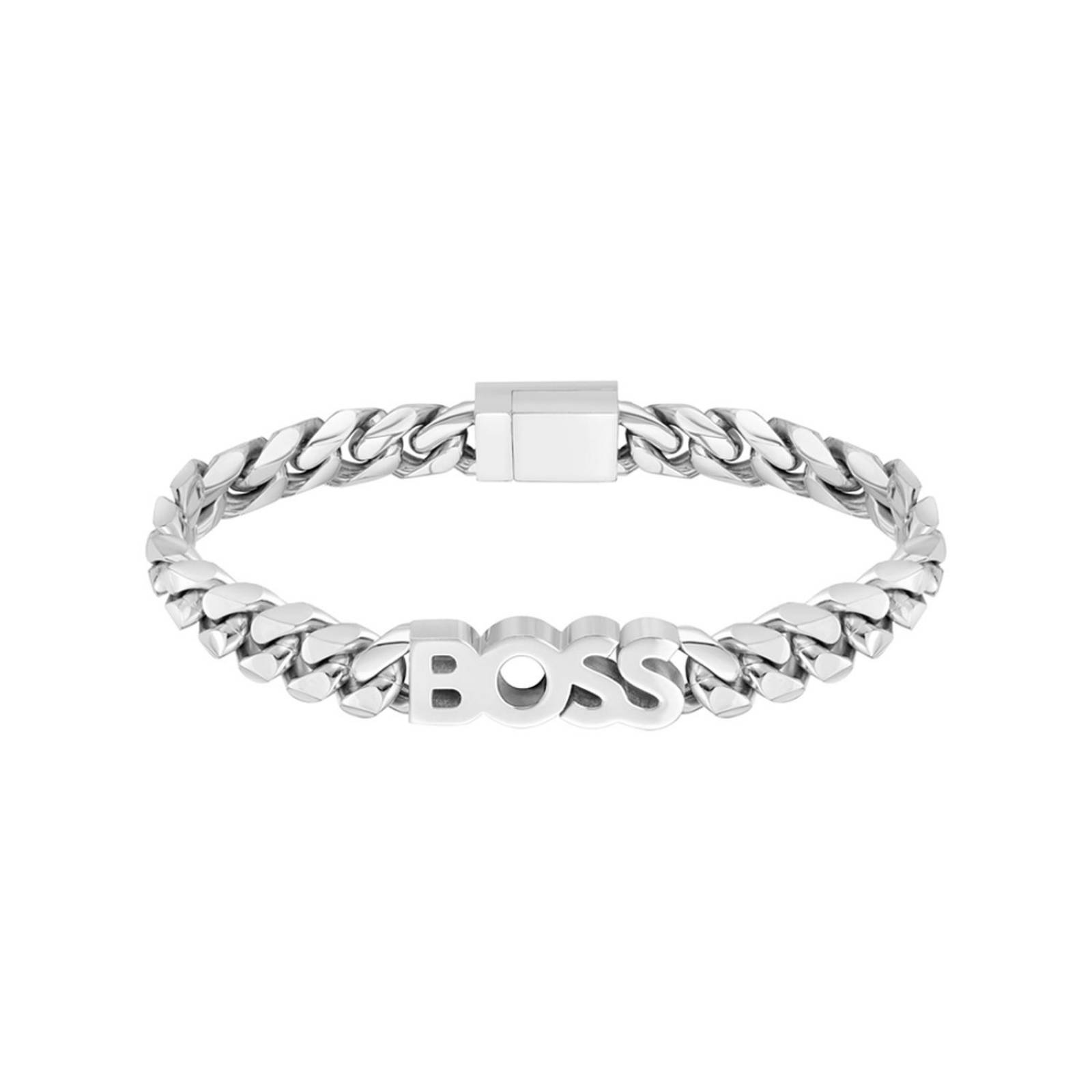 Pulsera Hugo Boss Kassy Plateado Acero inoxidable Hombre