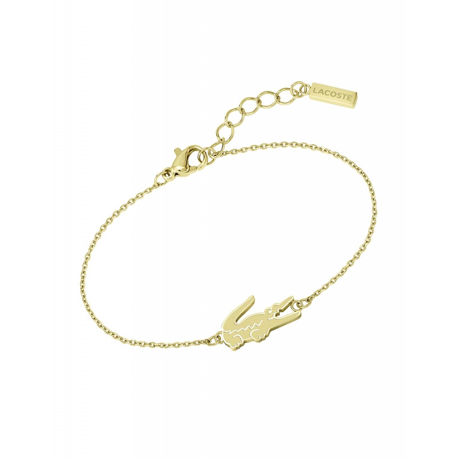 Pulsera Lacoste Crocodile Acero Inoxidable 2040047 Mujer 