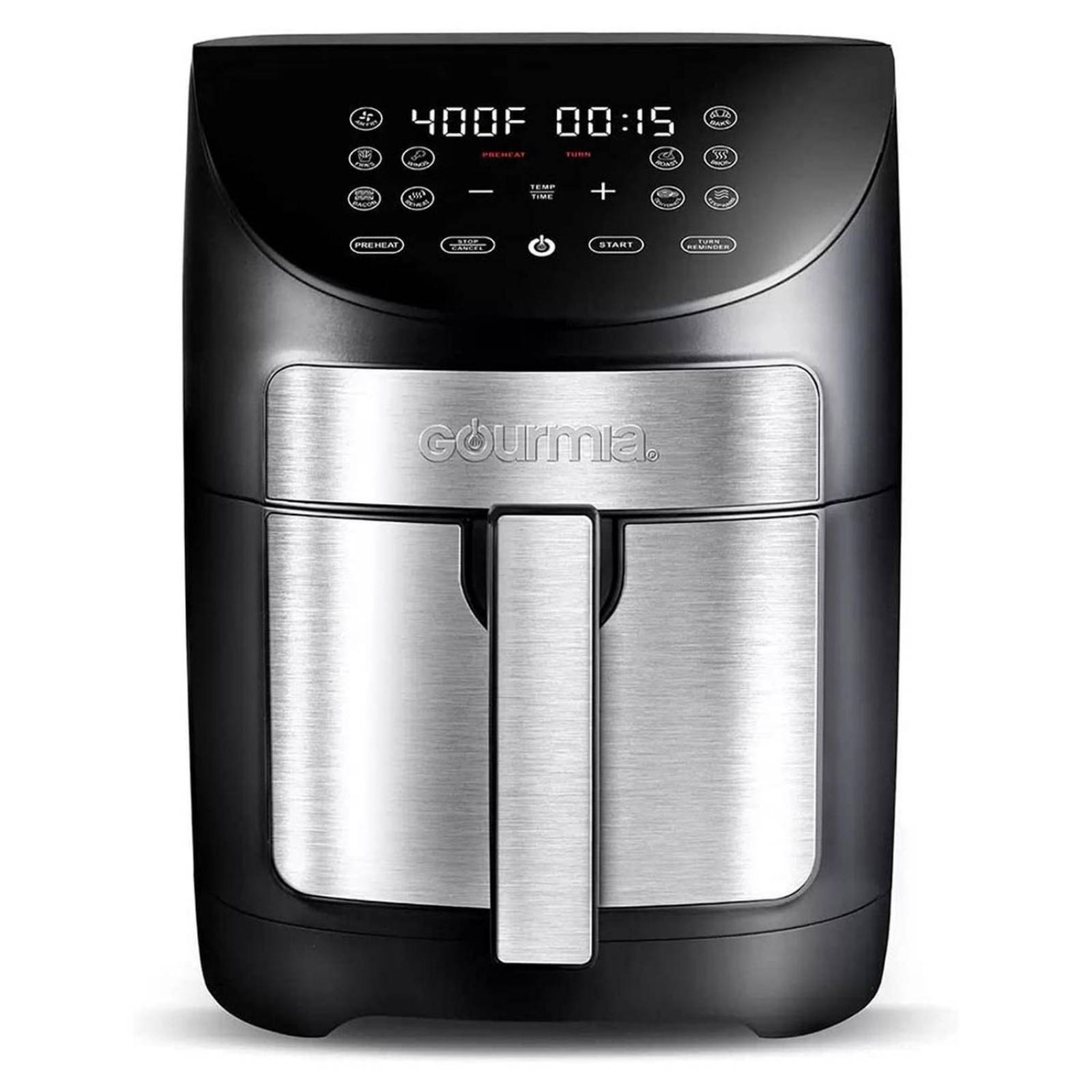 Freidora De Aire Gourmia Digital 7QT De Metal/Plástico