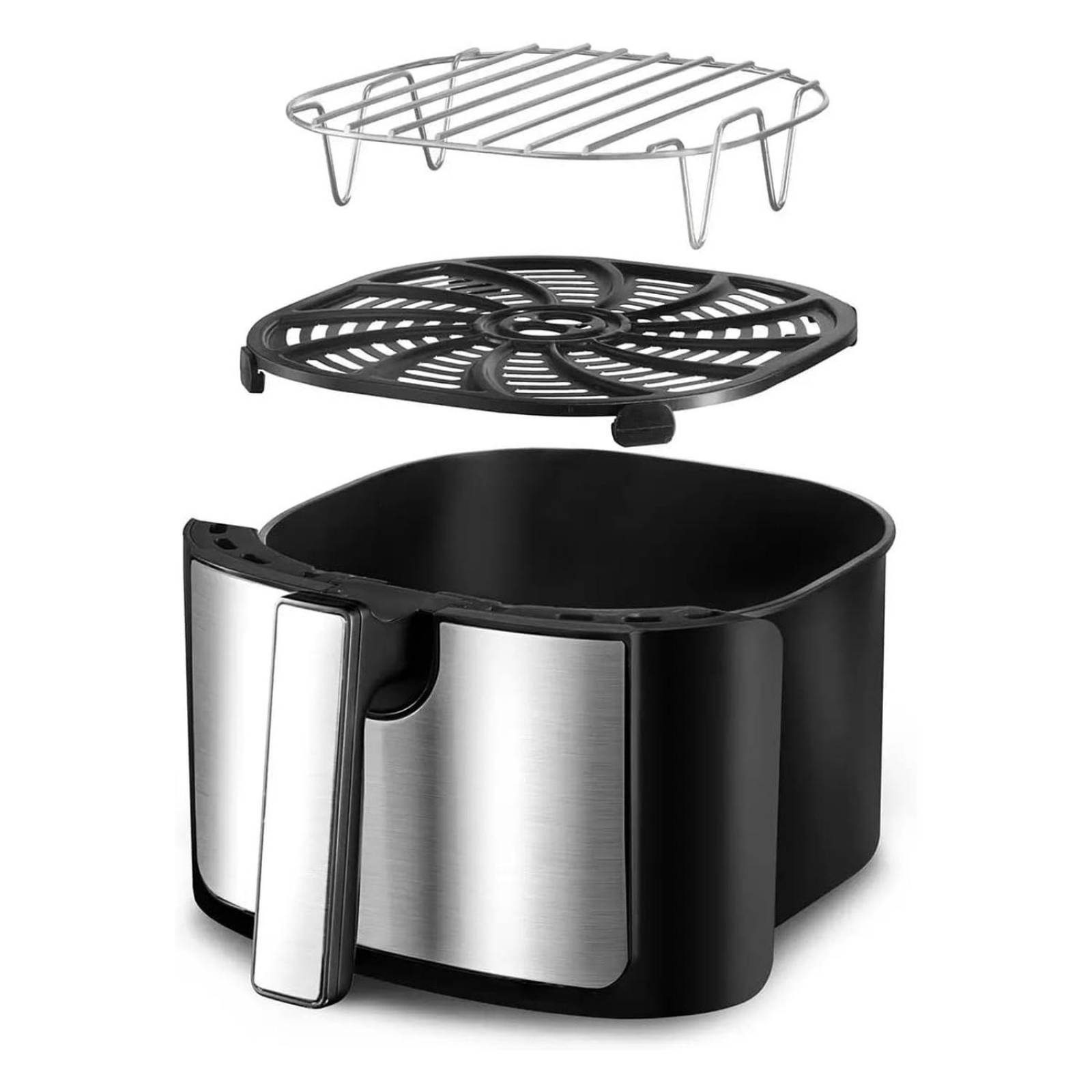 Freidora De Aire Gourmia Digital 7QT De Metal/Plástico