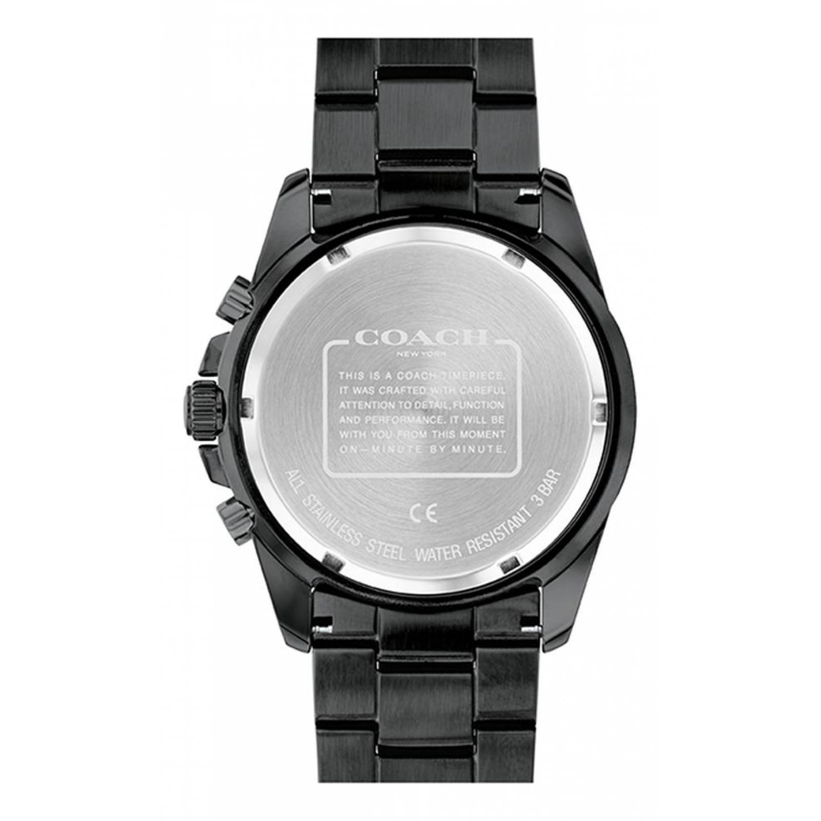 Reloj Coach Hombre Acero Inoxidable 14602562 Kent