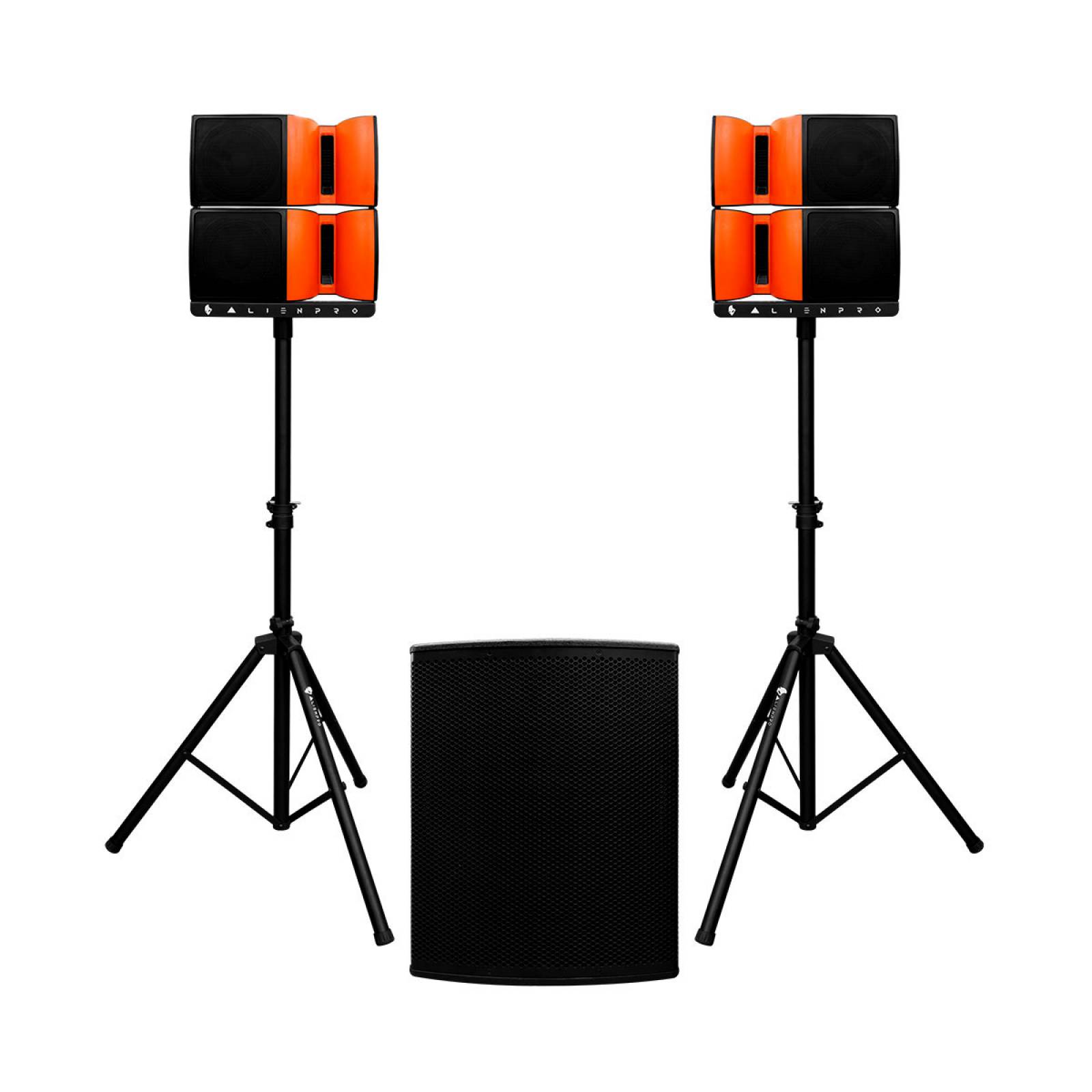 Sistema Lineal AlienPro X Array 18 Plus Subwoofer Satélites