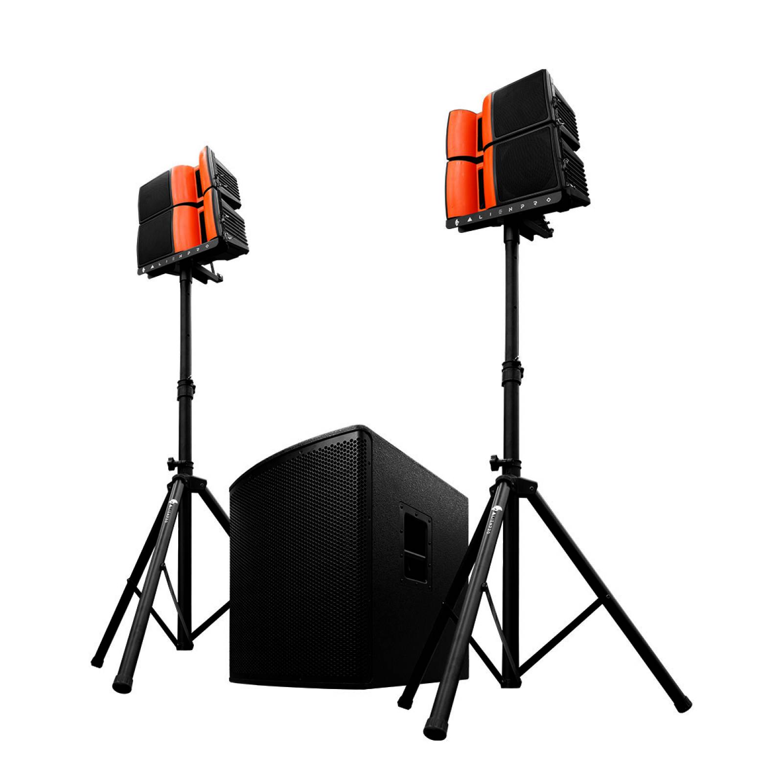 Sistema Lineal AlienPro X Array 18 Plus Subwoofer Satélites