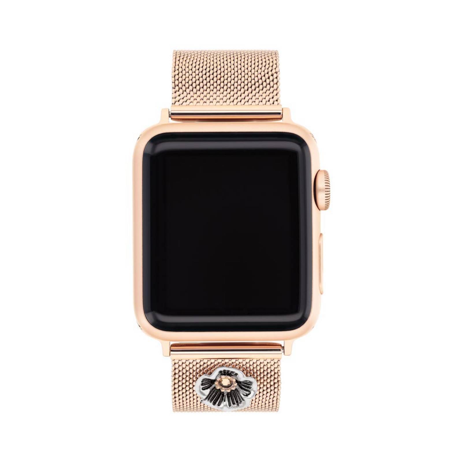 Correa Coach Ionic Mesh Compatible Apple Watch Mujer