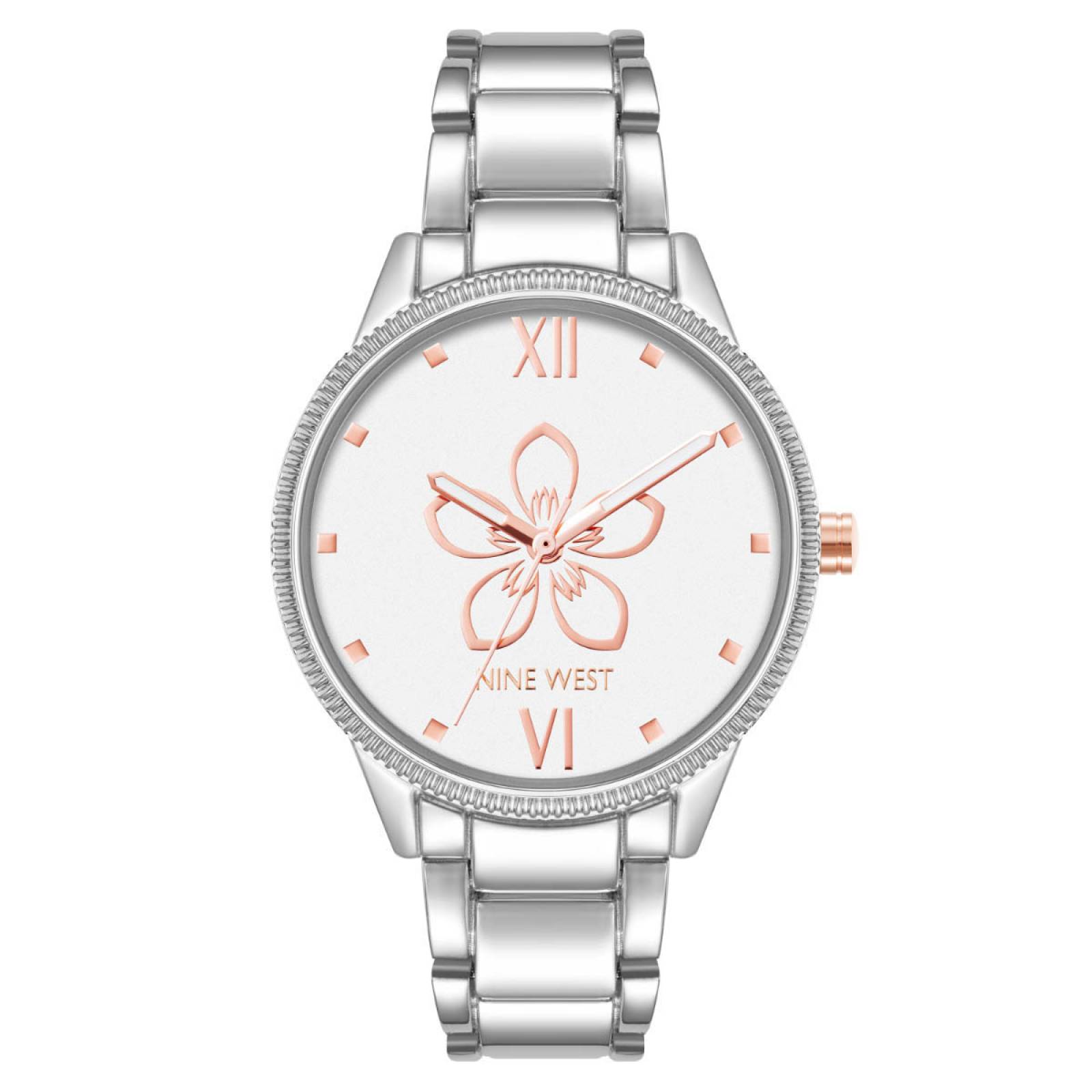 Reloj nine west plata sale