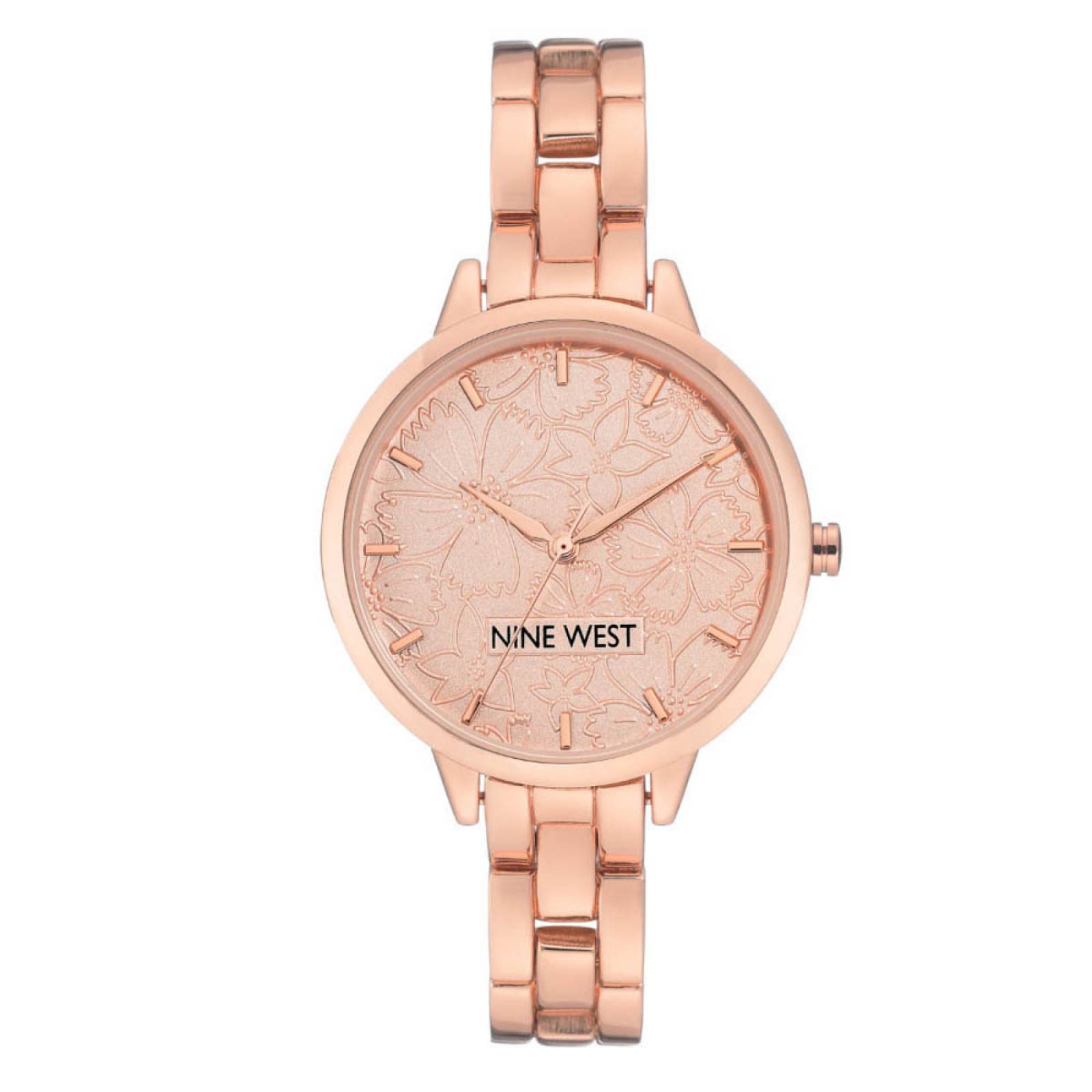 Reloj Nine West Rose Gold Collection NW2226RGRG Mujer