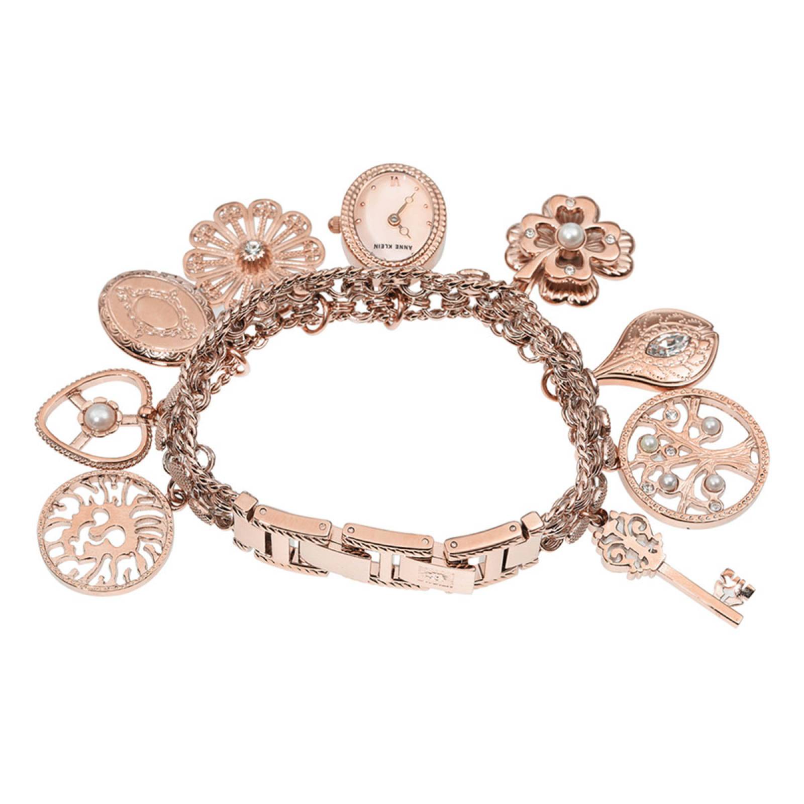 Reloj Anne Klein Rose Gold Collection 108096RMCH Mujer