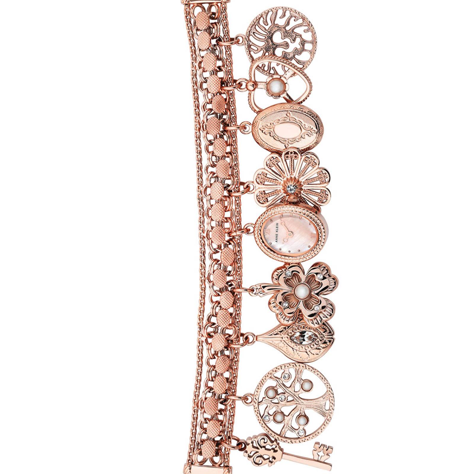 Reloj Anne Klein Rose Gold Collection 108096RMCH Mujer