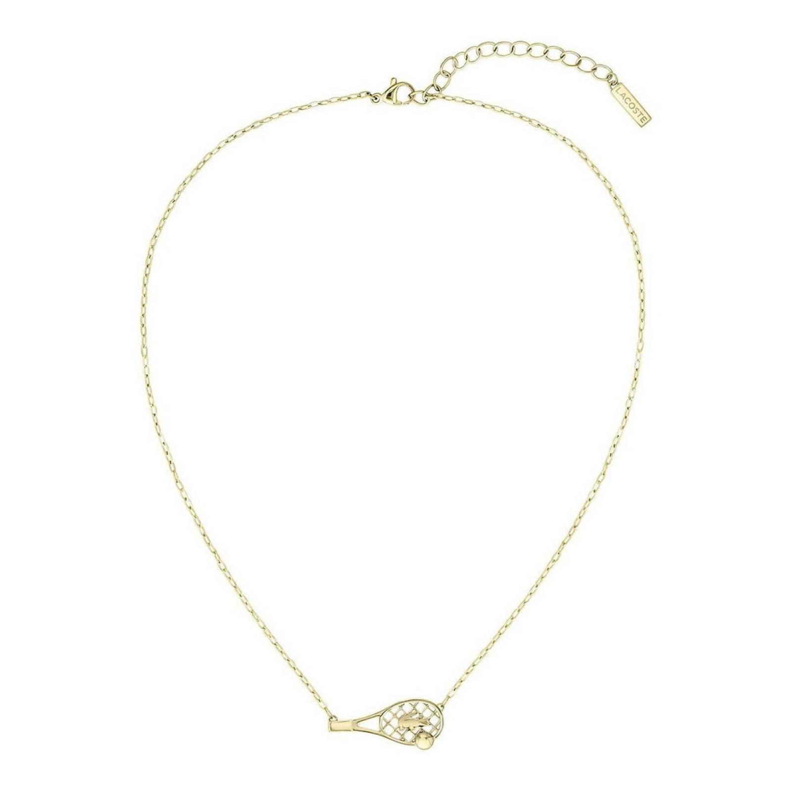 Collar Lacoste Winna Acero Inoxidable 2040036 Para Mujer