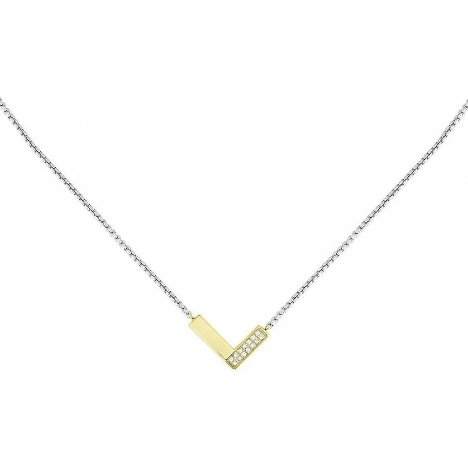 Collar Lacoste Impression Acero Inoxidable 2040001 Mujer