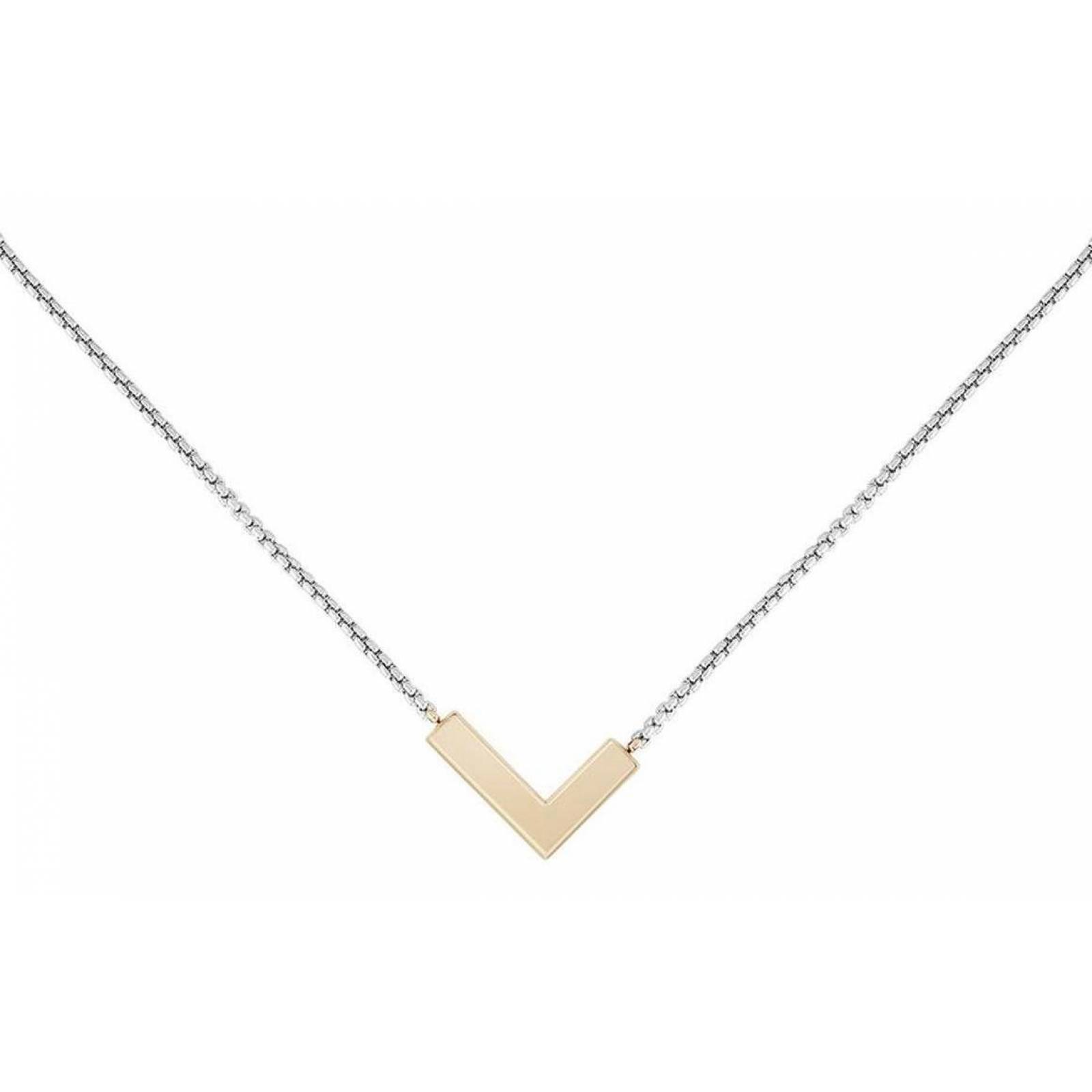 Collar Lacoste Impression Acero Inoxidable 2040002 Mujer