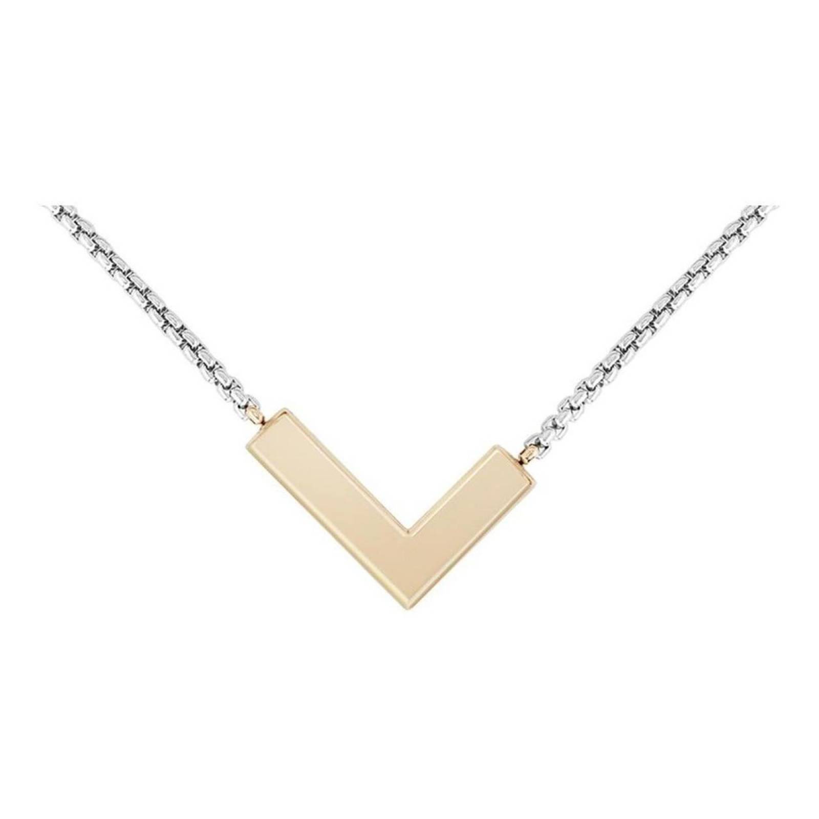 Collar Lacoste Impression Acero Inoxidable 2040002 Mujer