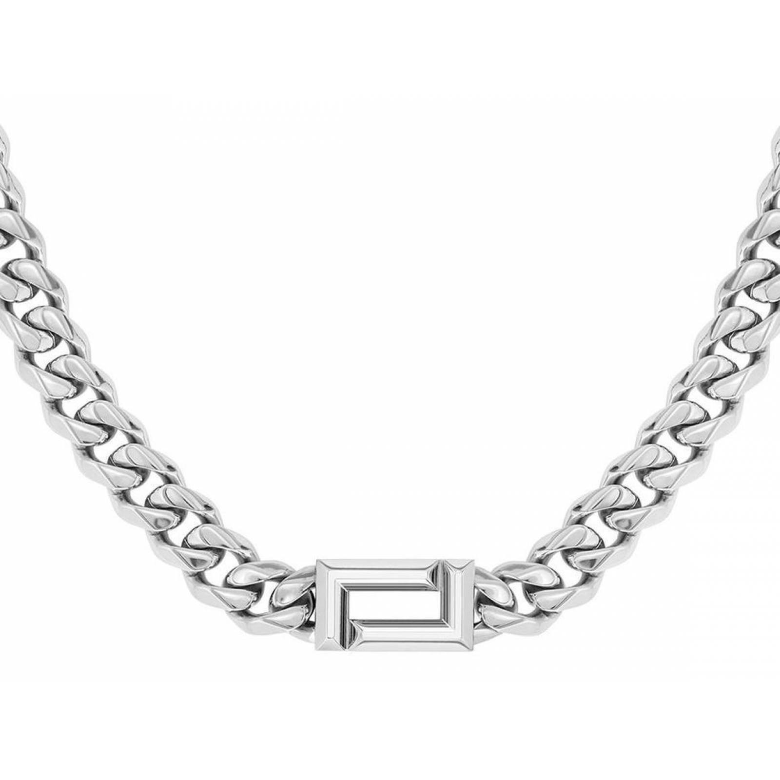 Collar Lacoste Fundament Acero Inoxidable 2040067 Para Mujer