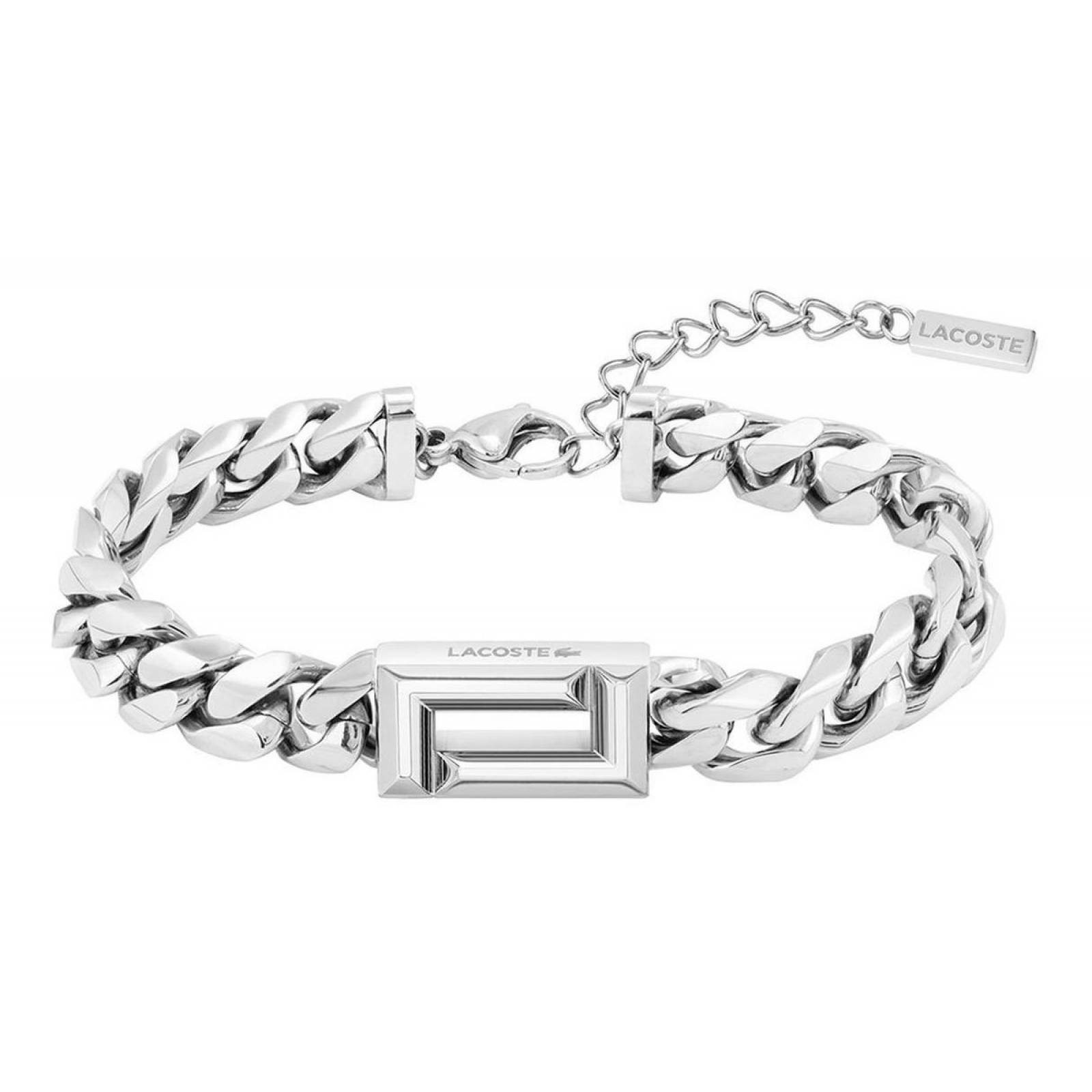 Pulsera Lacoste Fundament Acero Inoxidable 2040069 Mujer
