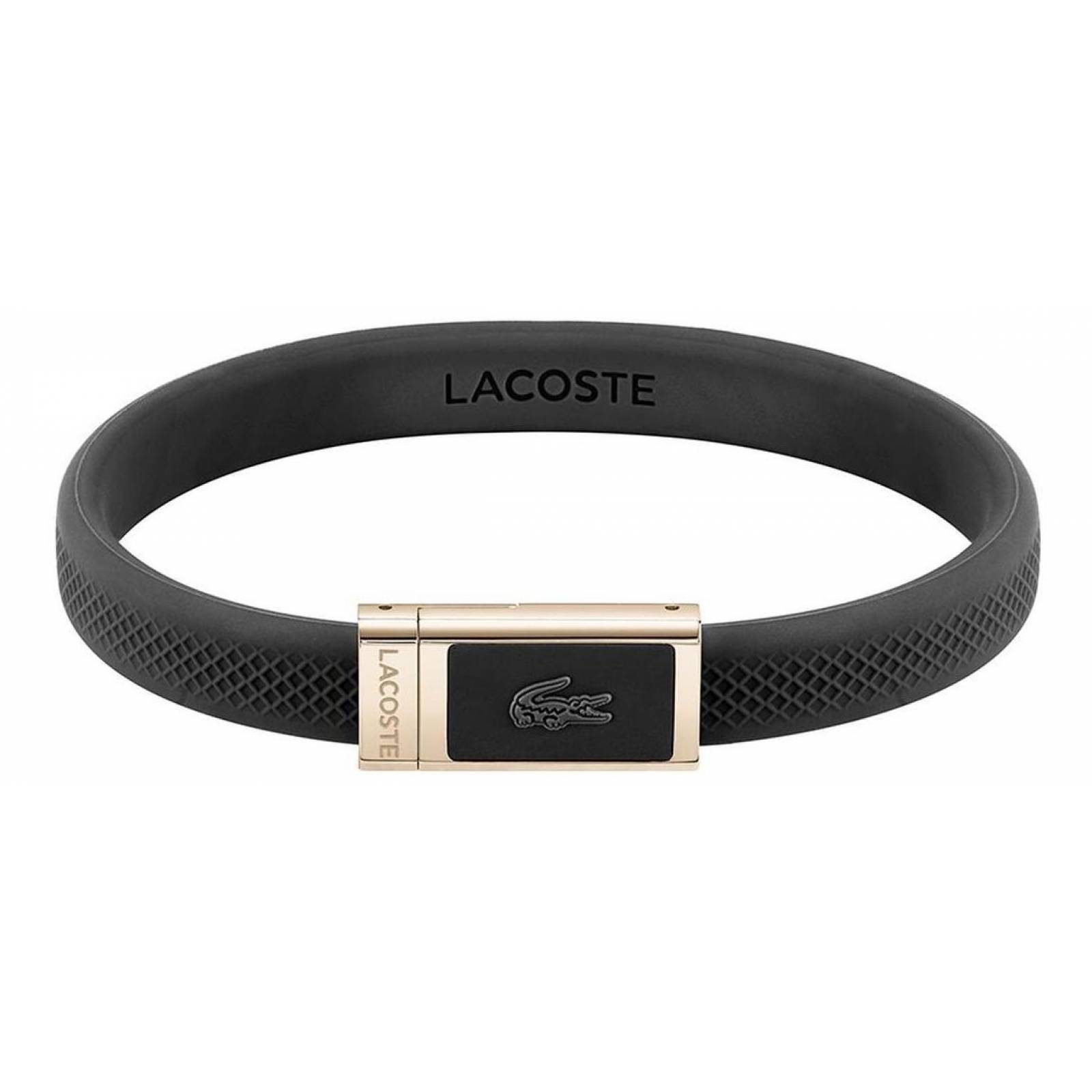 Pulsera Lacoste Silicona Acero Inoxidable 2040066 para Mujer