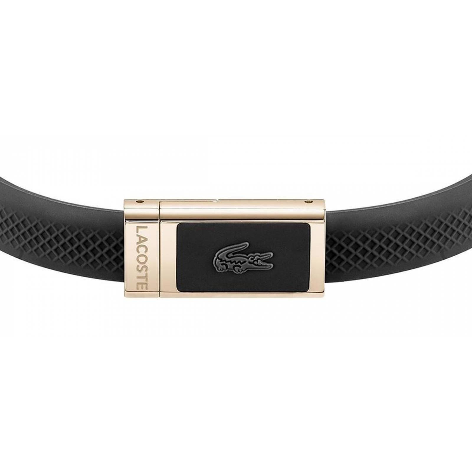 Pulsera Lacoste Silicona Acero Inoxidable 2040066 para Mujer