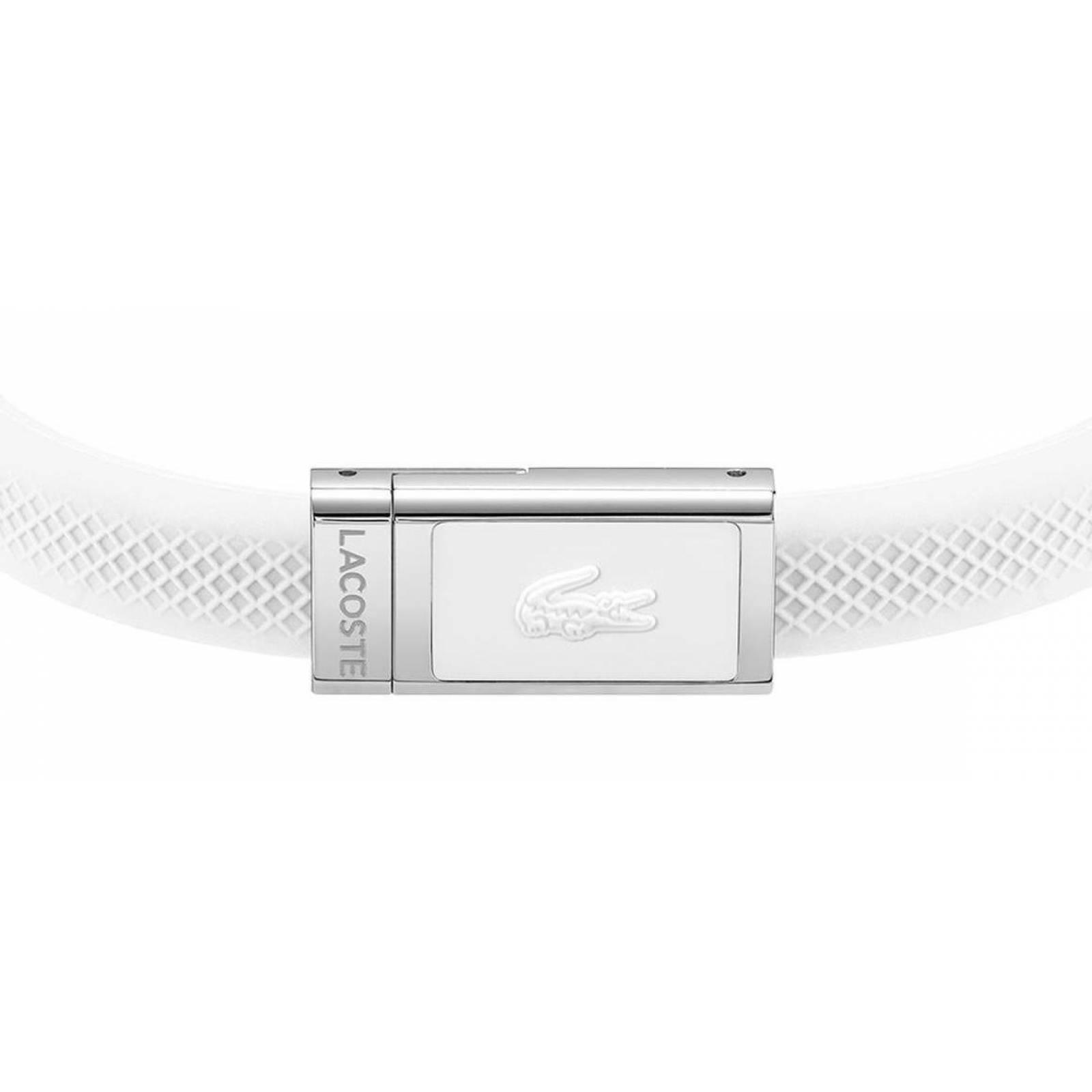 Pulsera Lacoste Silicona Acero Inoxidable 2040064 para Mujer