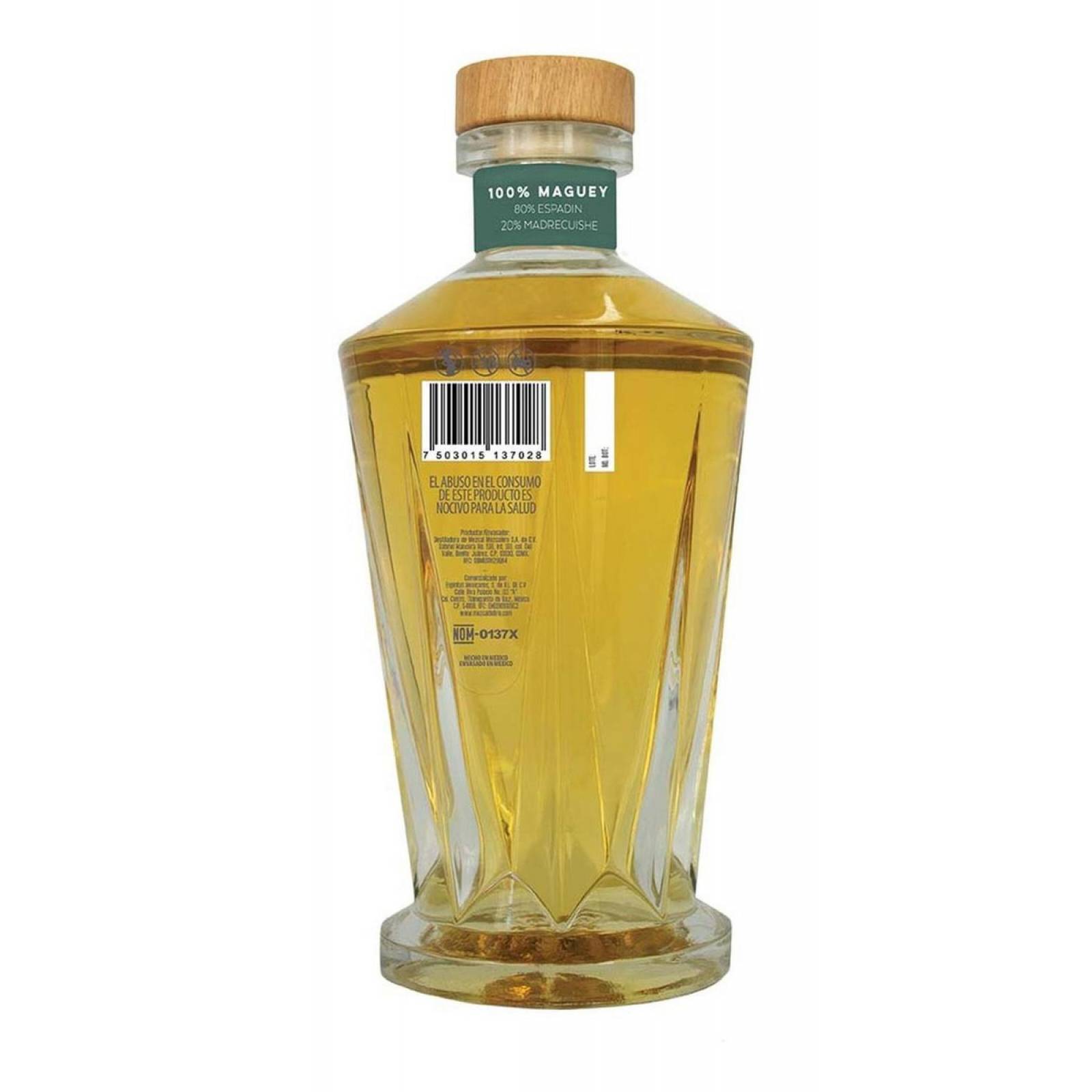 Mezcal Añejo Espadín Delirio de Oaxaca 750ml